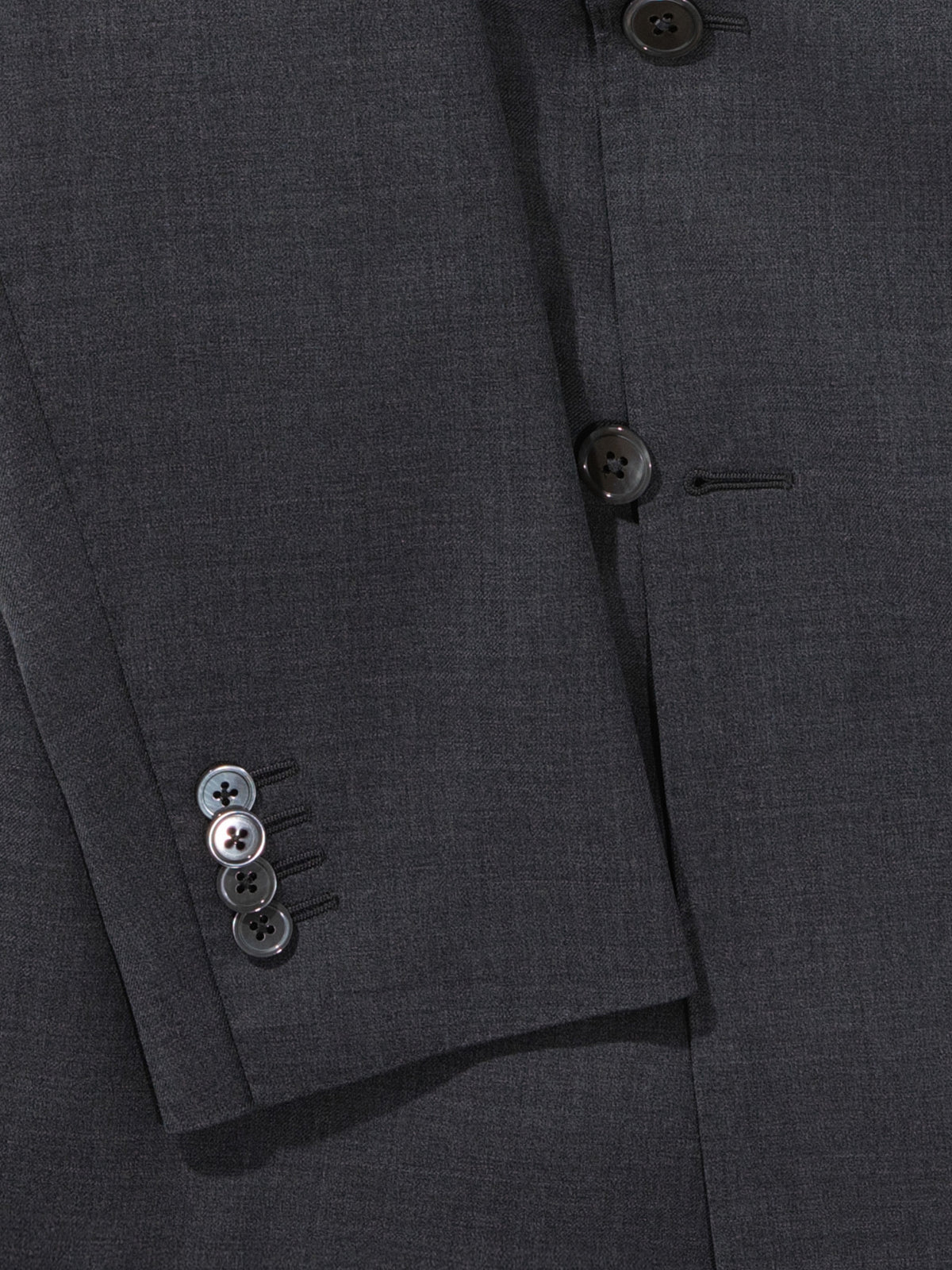 Dark Grey Wool Suit (DB) - Grand Le Mar