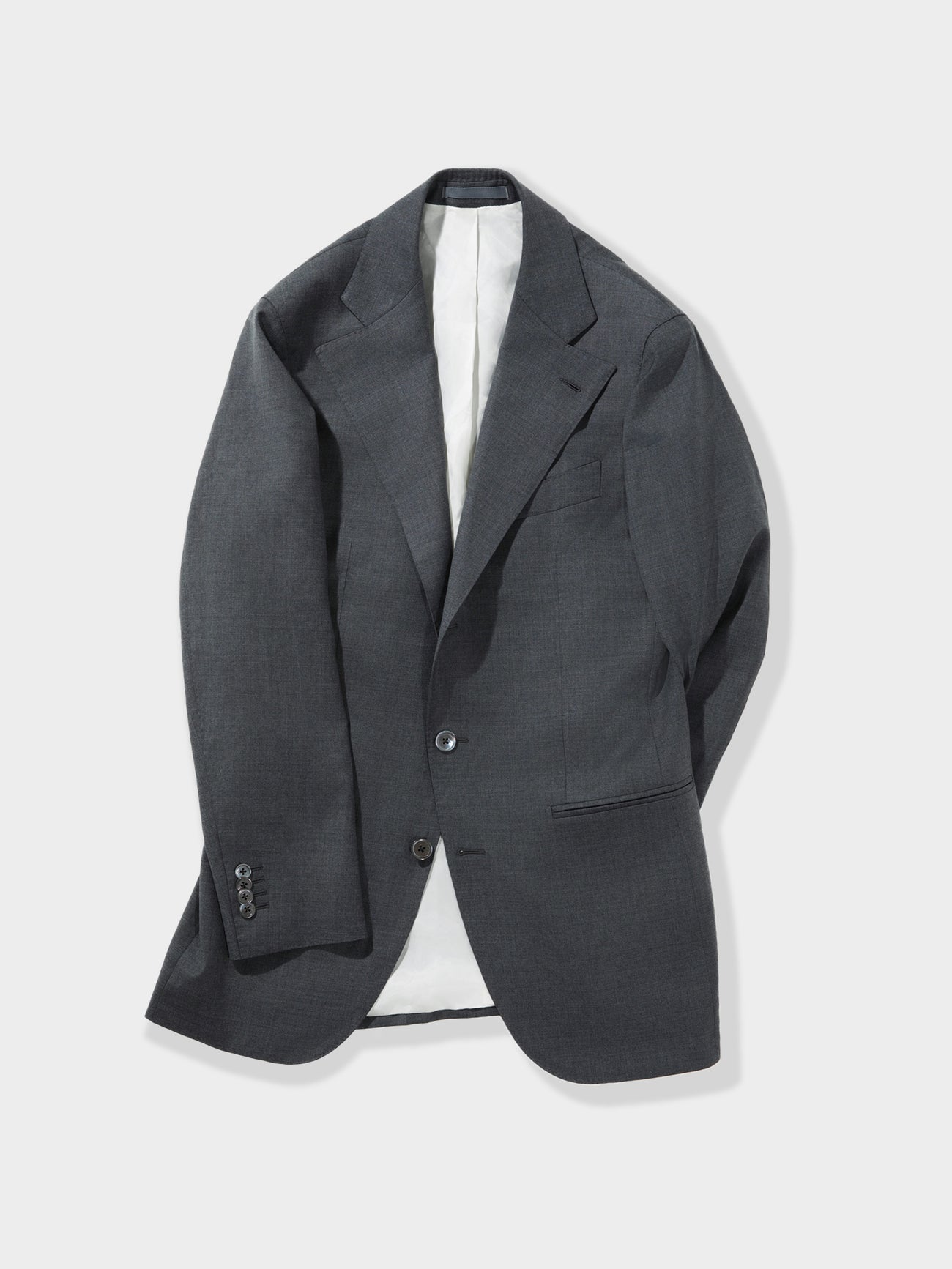 Dark Grey Wool Suit (SB)