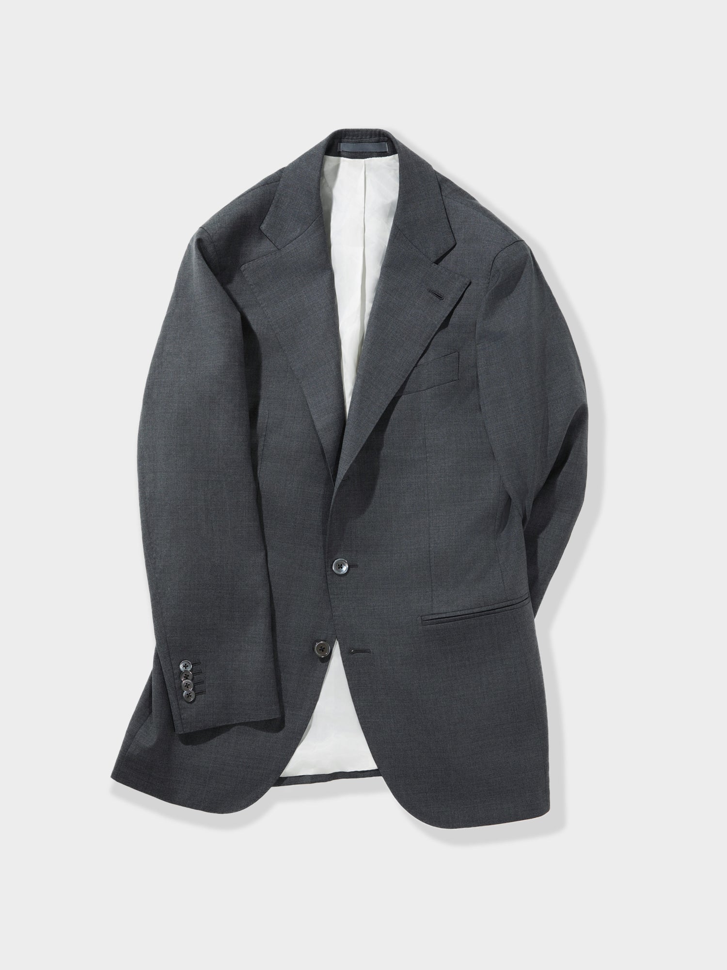 Dark Grey Wool Suit (SB)