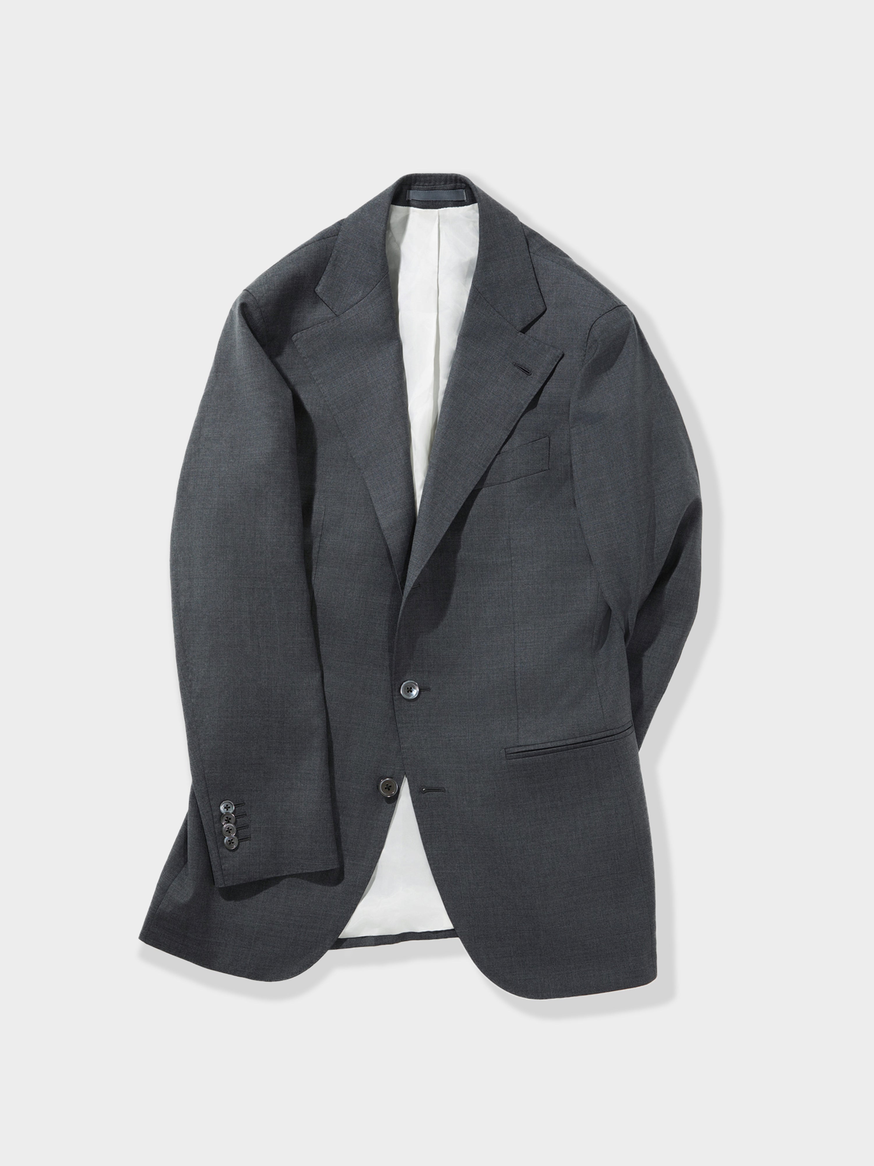 Dark Grey Wool Suit (SB)