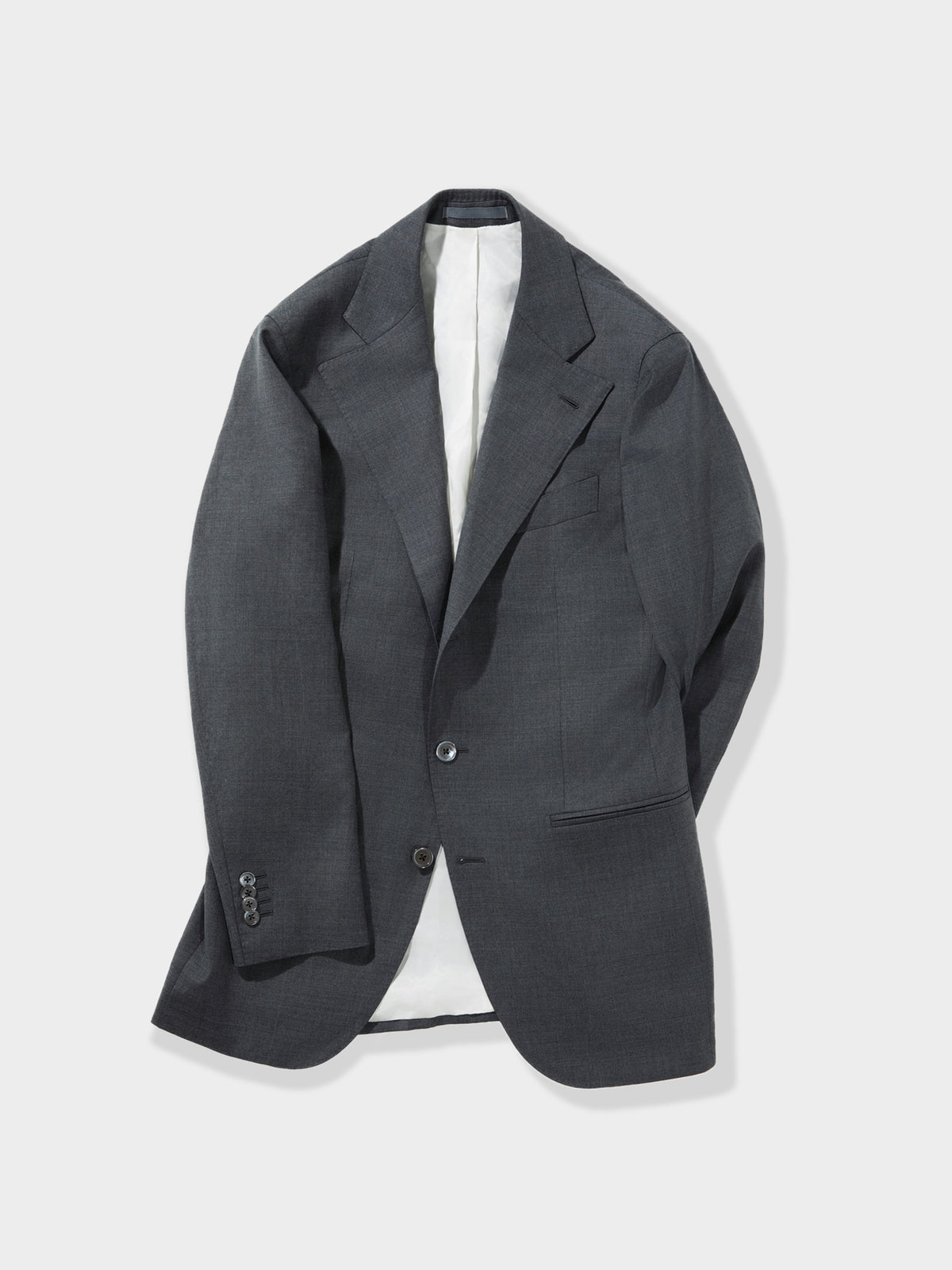 Dark Grey Wool Suit (SB)