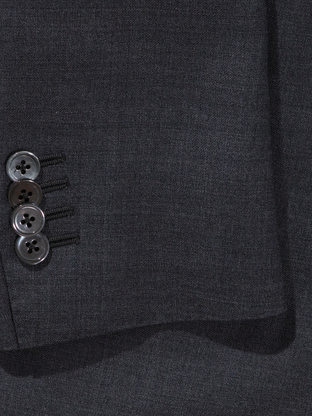 Dark Grey Wool Suit (SB) - Grand Le Mar