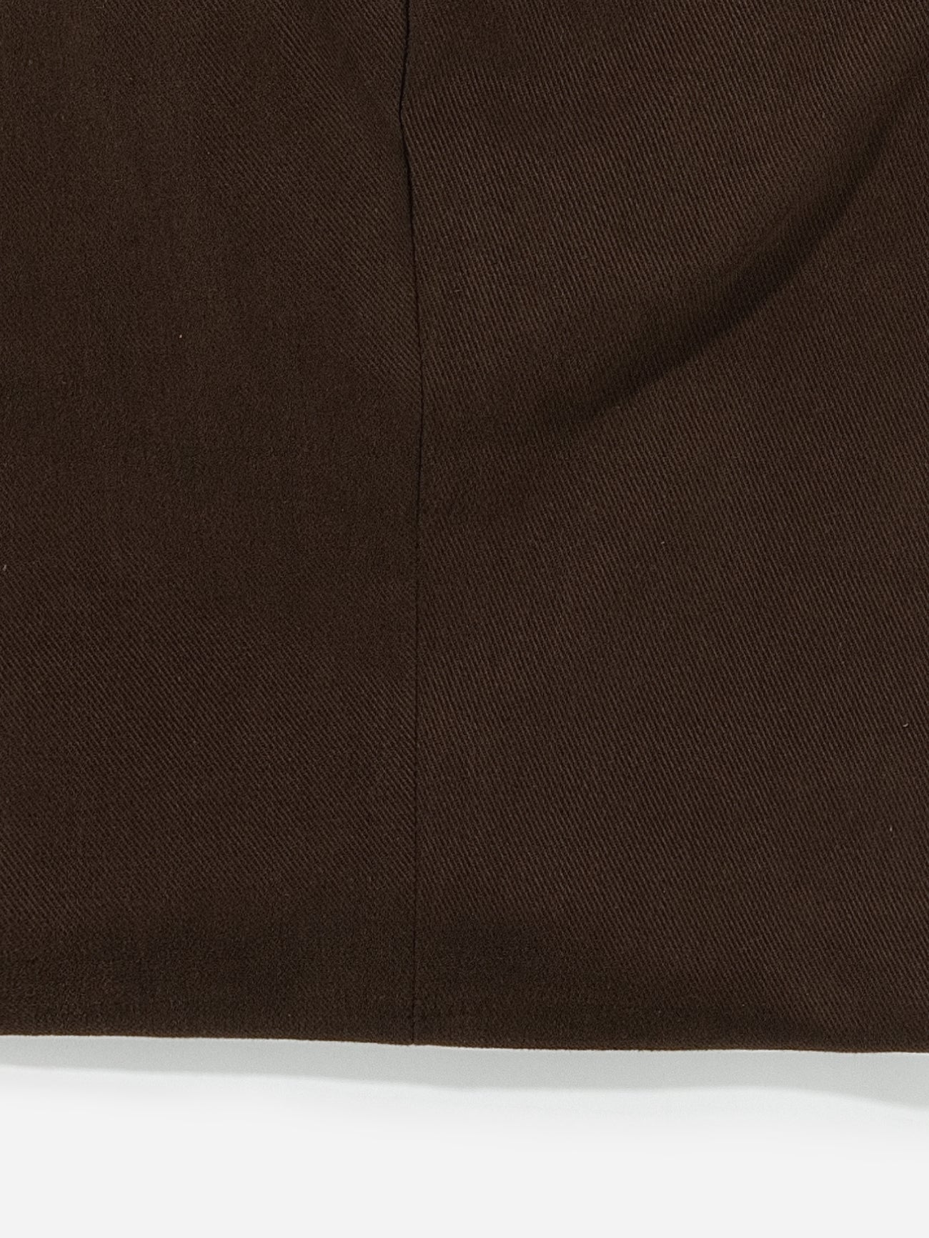 Dark Brown Cotton Oscar Trousers (Wide Fit) - Grand Le Mar