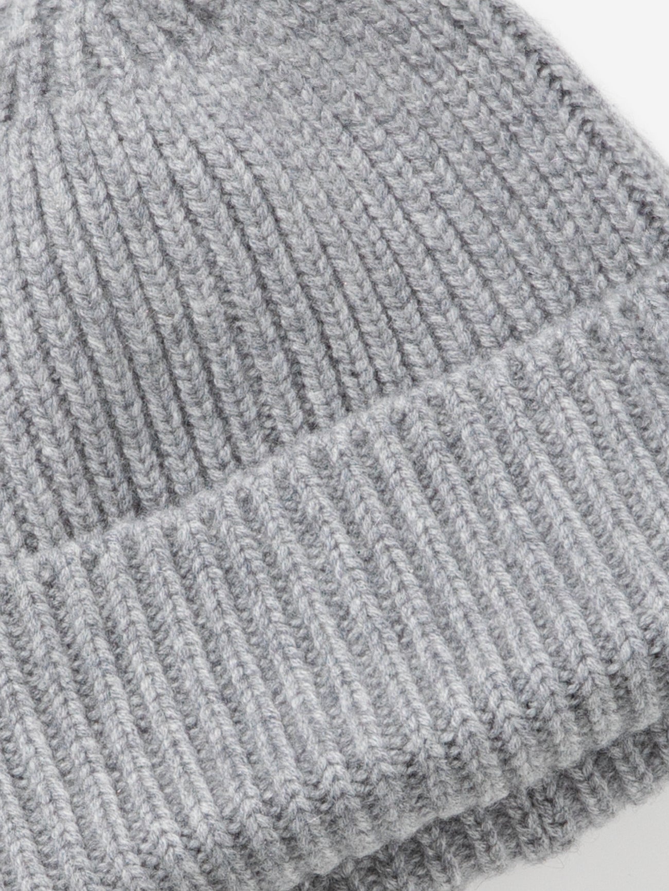 Grey Cashmere Beanie - Grand Le Mar