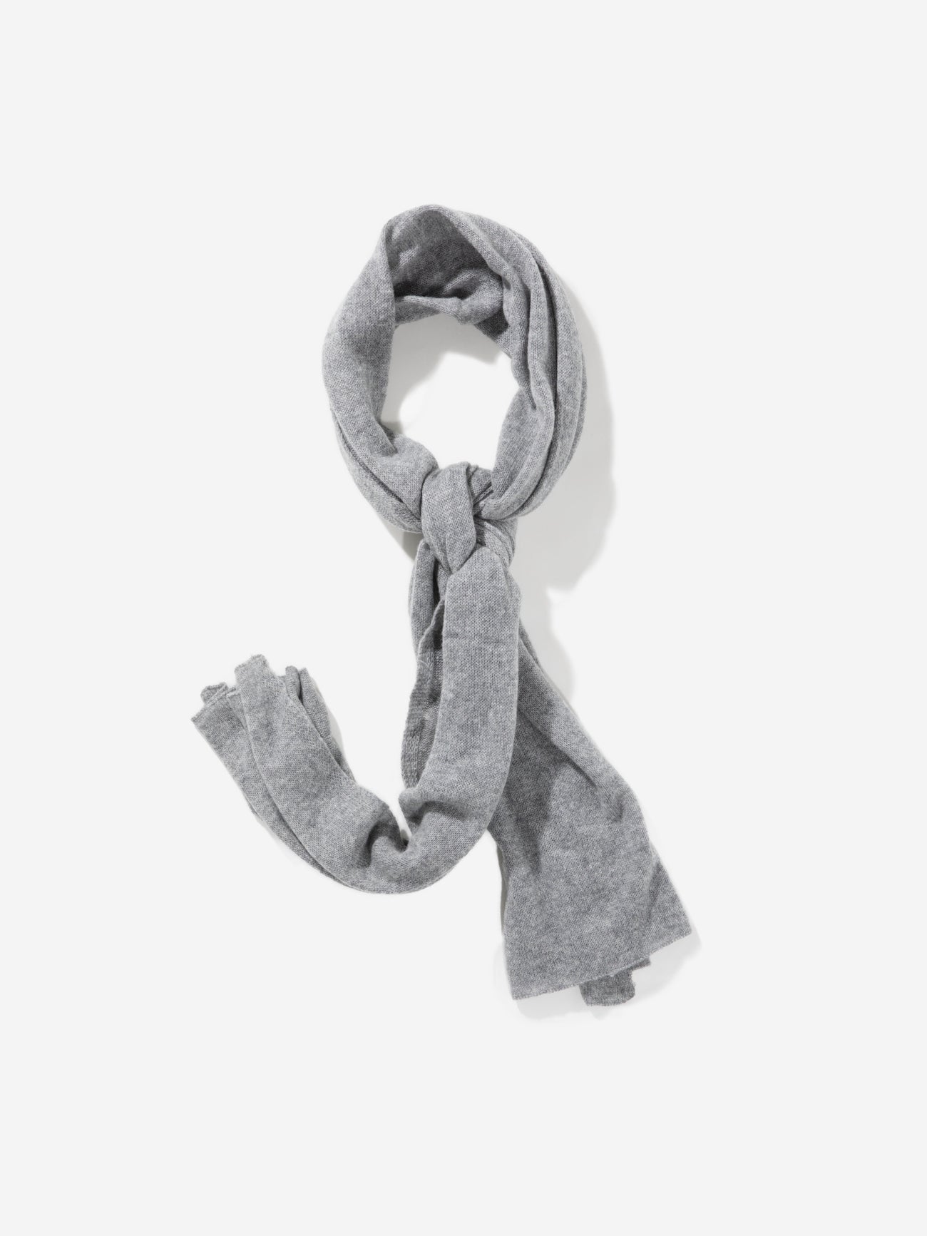 Grey Cashmere Scarf - Grand Le Mar