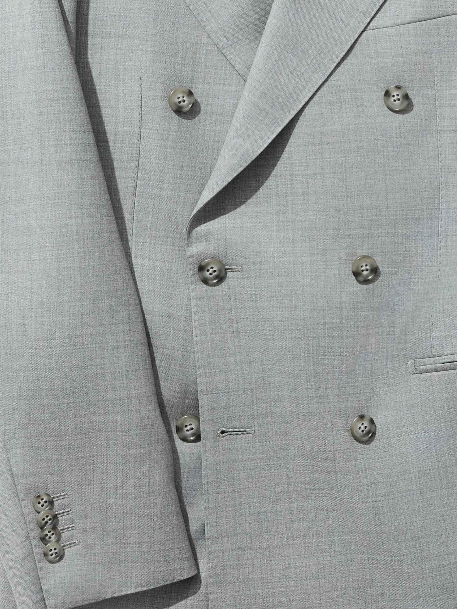 Grey Wool Jacket - Grand Le Mar