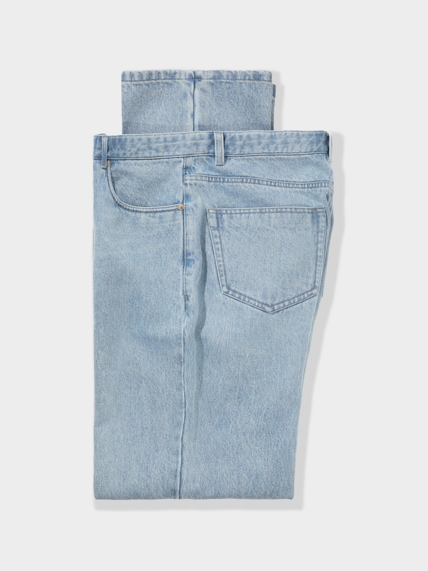 Light Blue Washed Denim Jeans