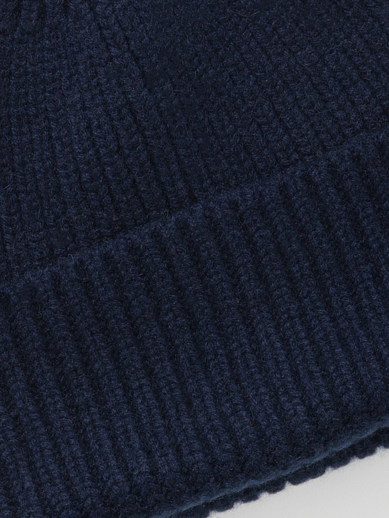 Navy Cashmere Beanie - Grand Le Mar