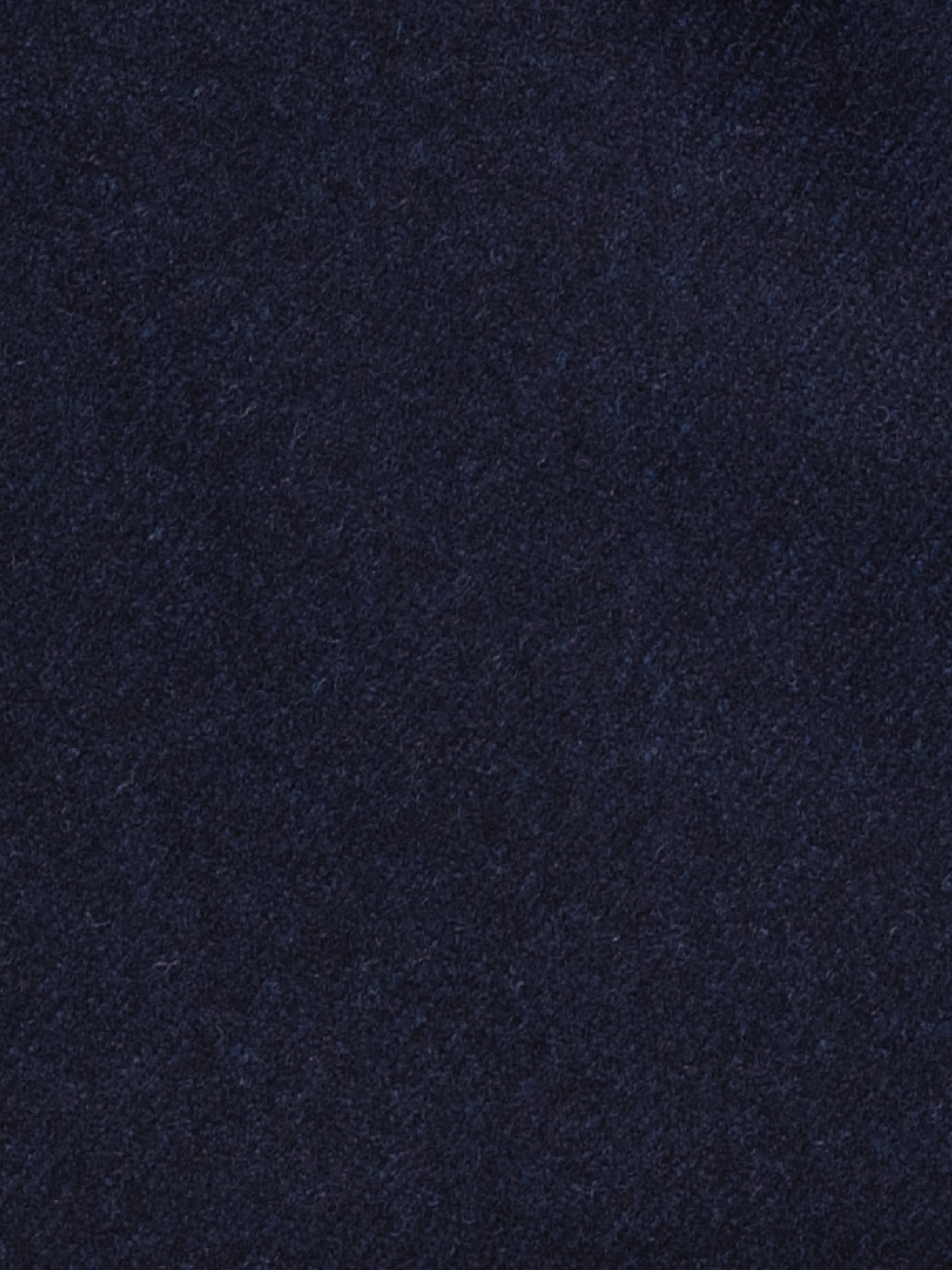 Navy Flannel Wool Gurkha Trousers (Tapered Fit) - Grand Le Mar