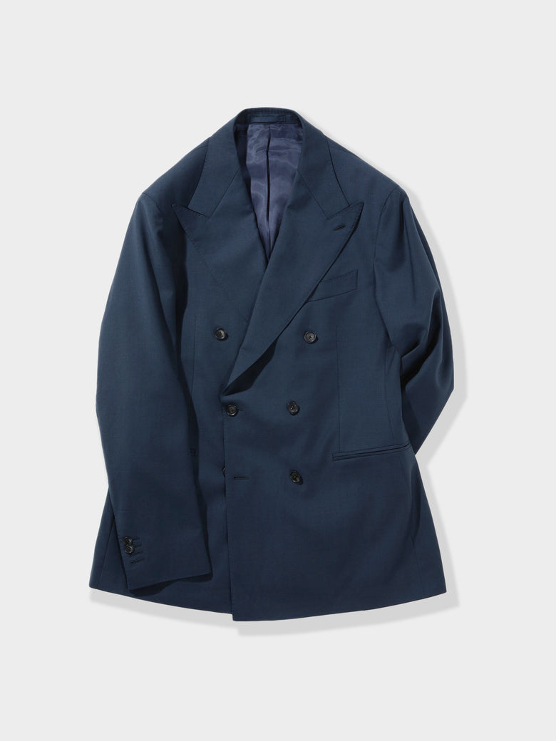 Navy Wool Jacket (DB) - Grand Le Mar
