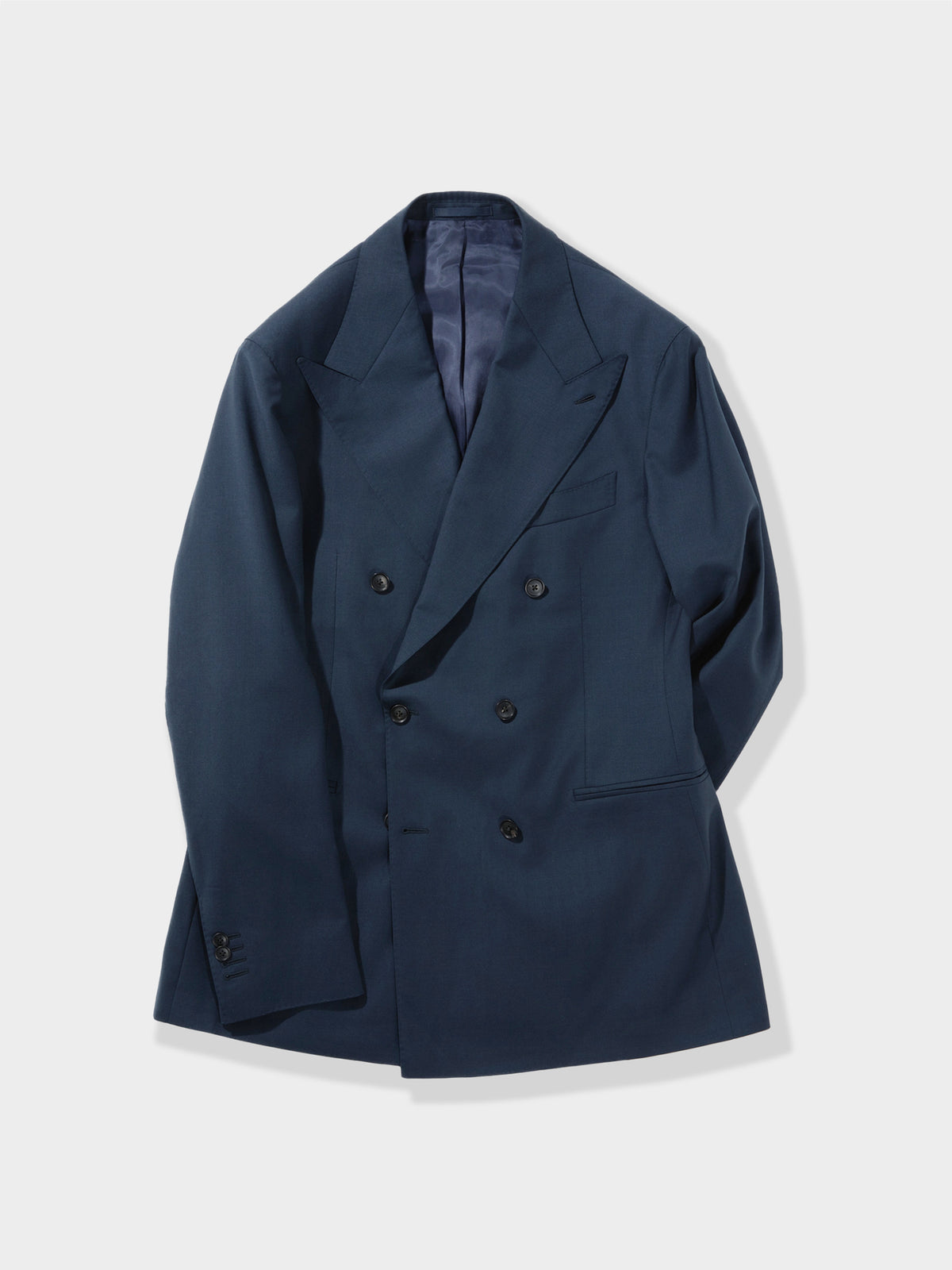Navy Wool Suit (DB)