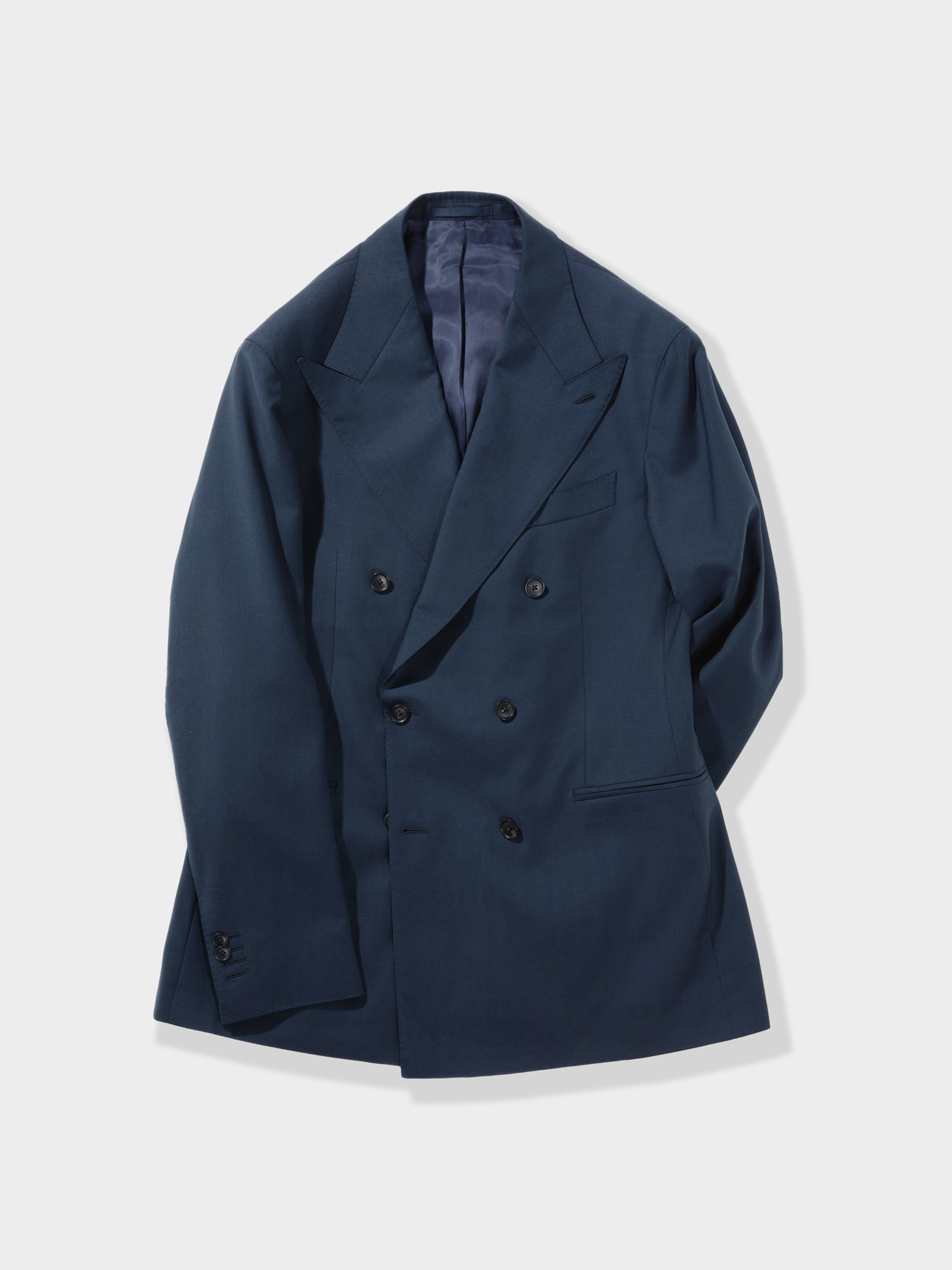 Navy Wool Suit (DB)
