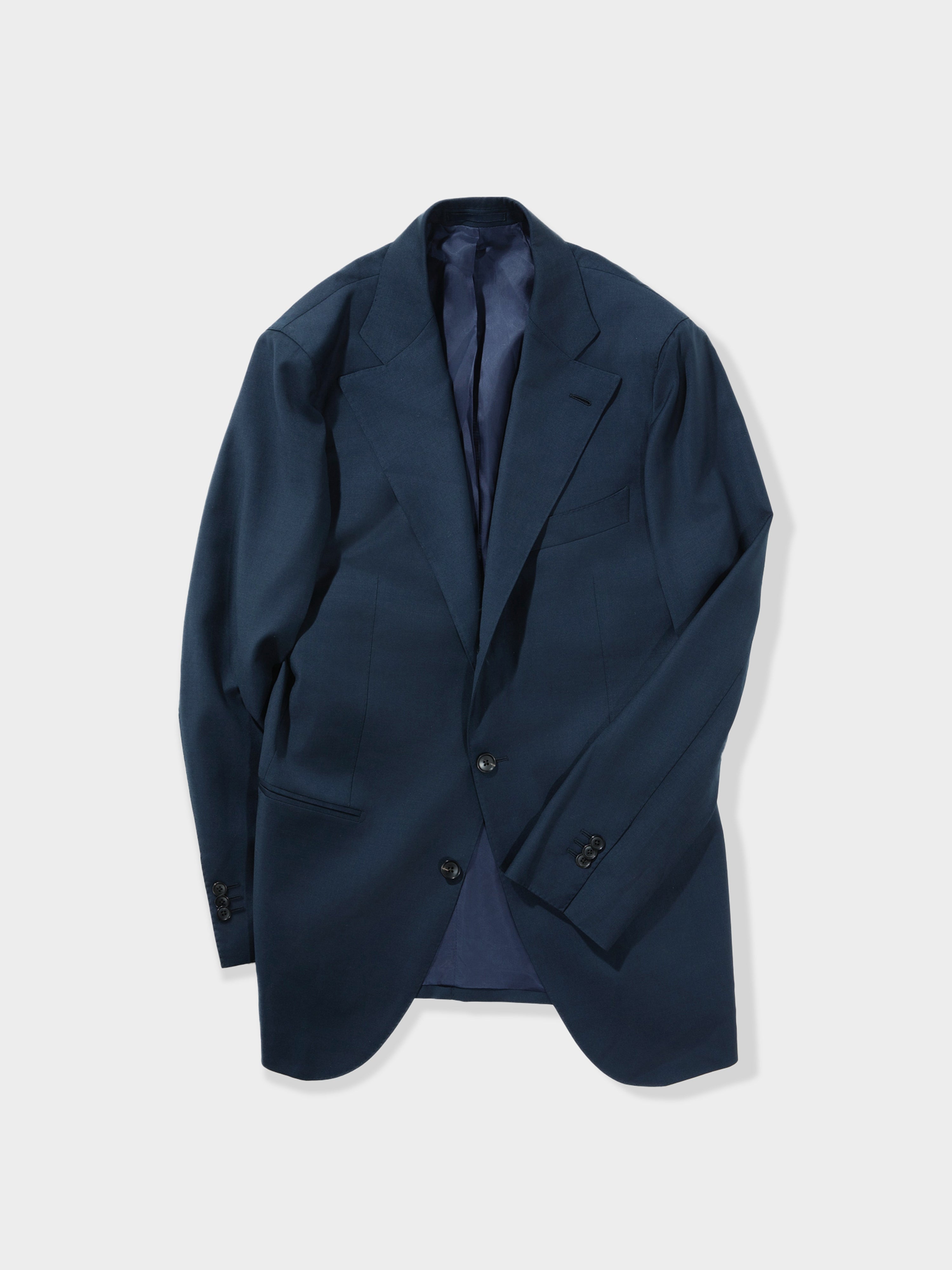 Navy Wool Jacket (SB)