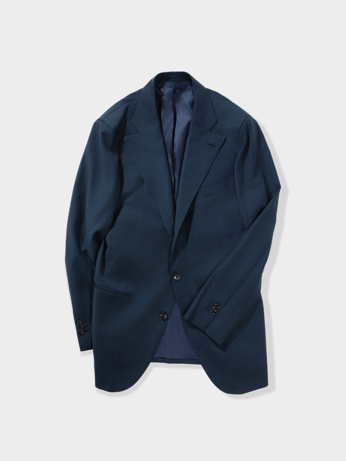 Navy Wool Suit (SB)