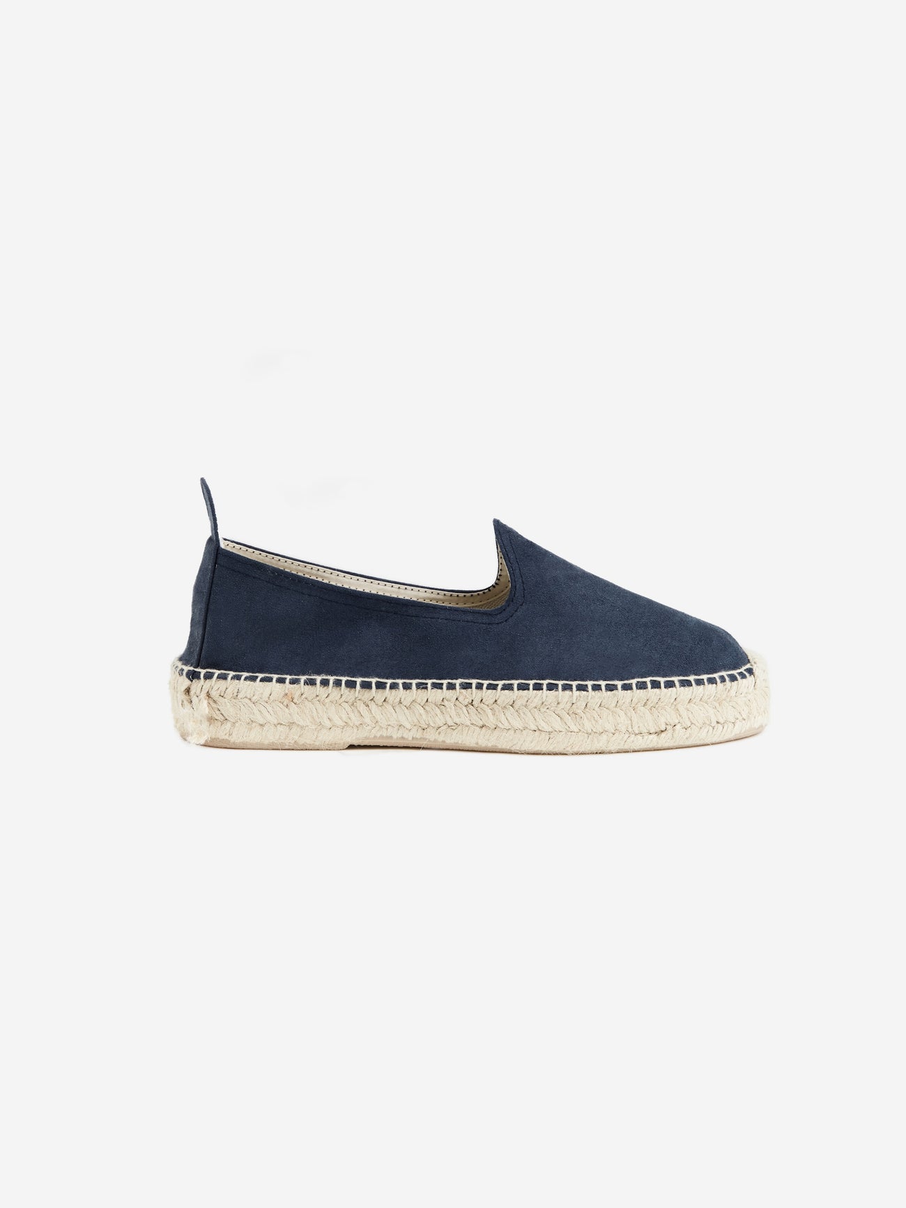 Navy Suede Espadrilles - Grand Le Mar