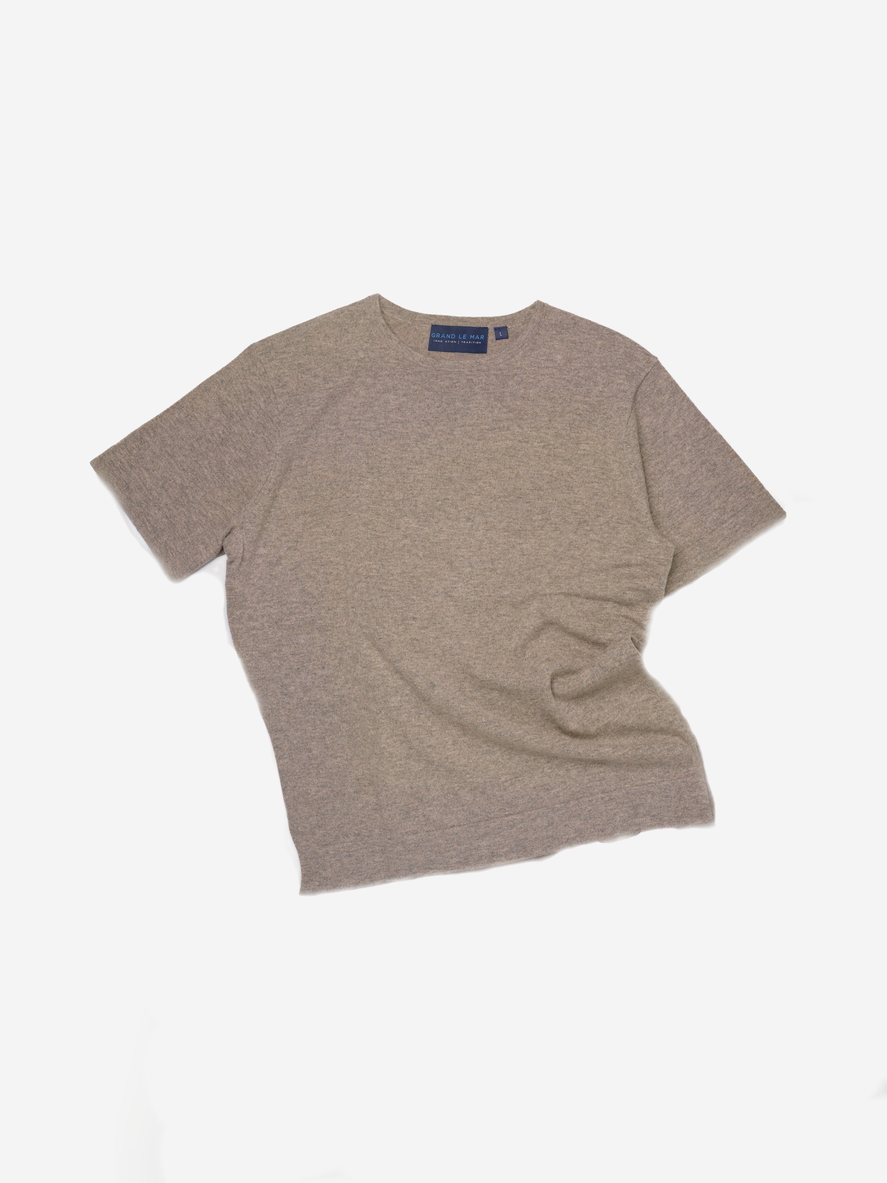 ELDORESO Merino Wool Tee(Black） サイズXL