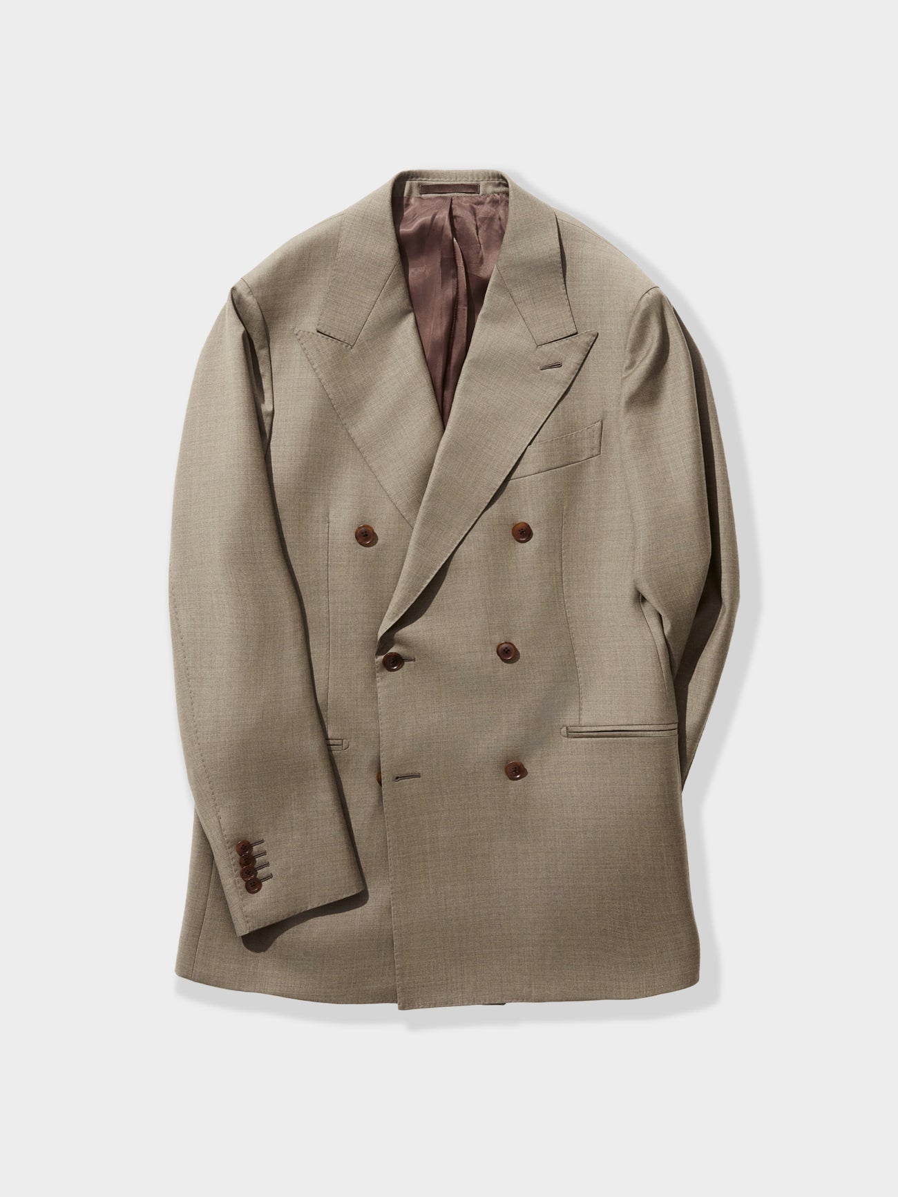 Taupe Wool Suit