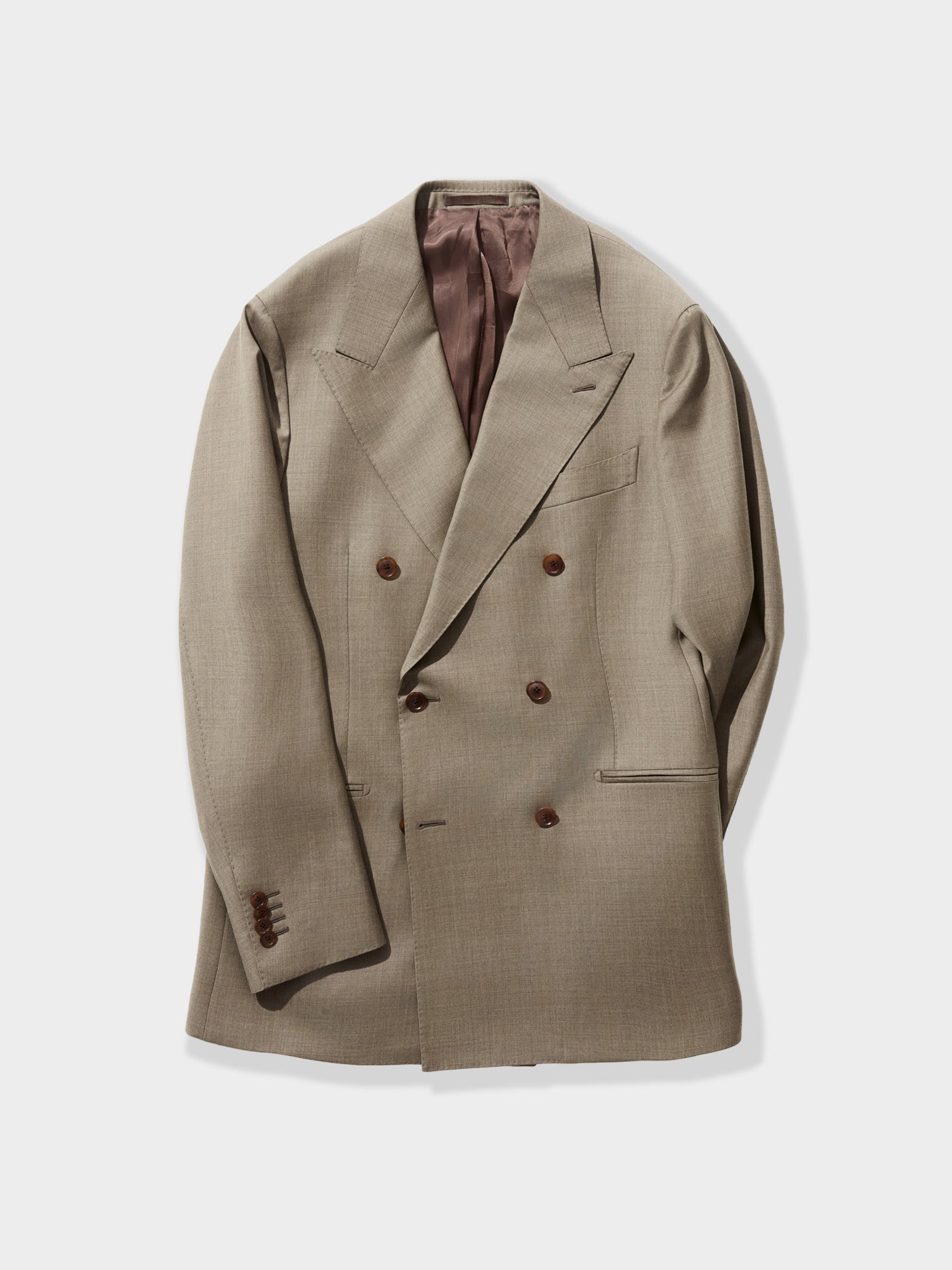 Taupe Wool Suit