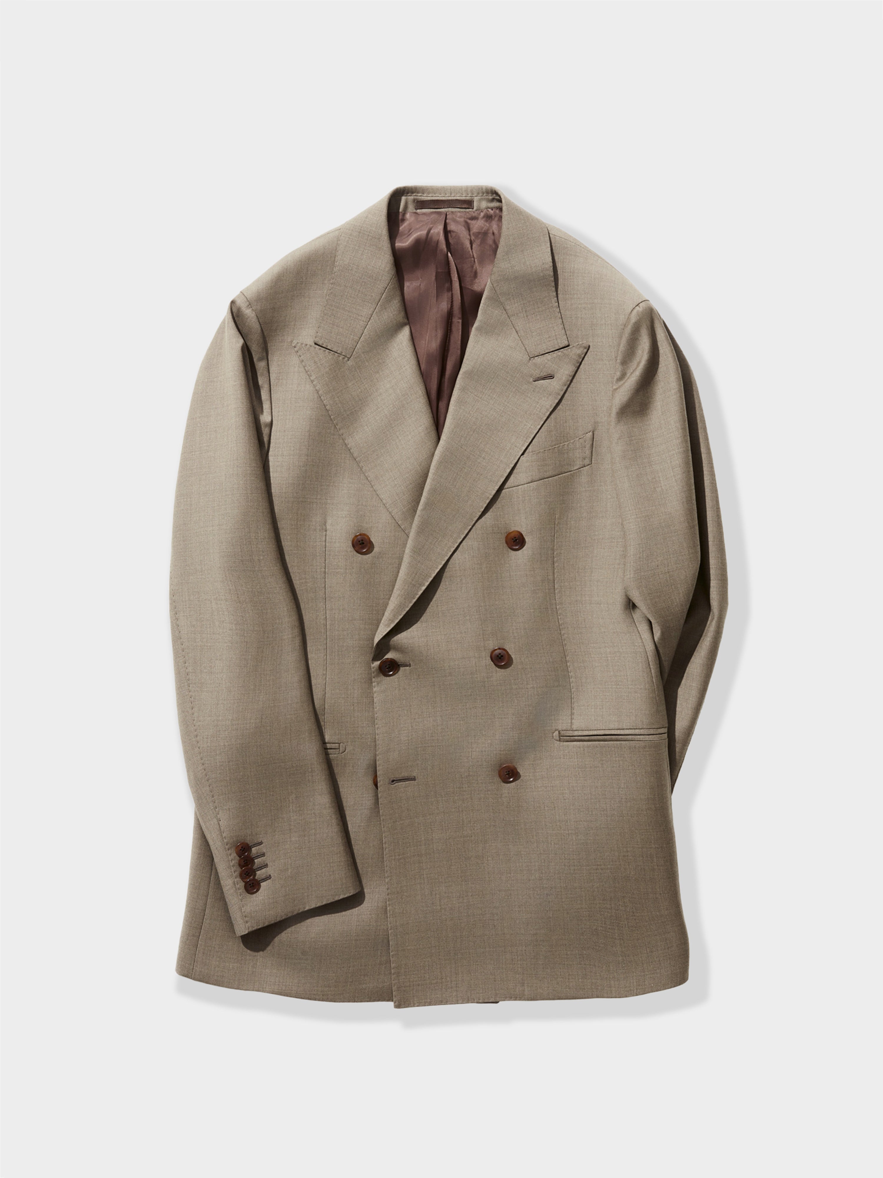 Taupe Wool Suit