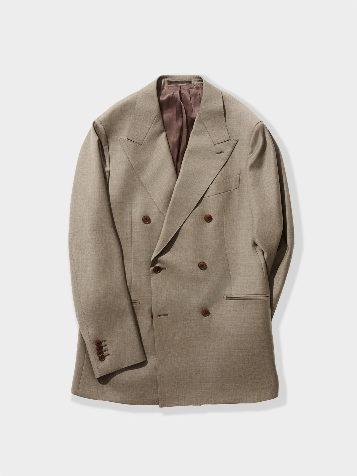 Taupe Wool Suit