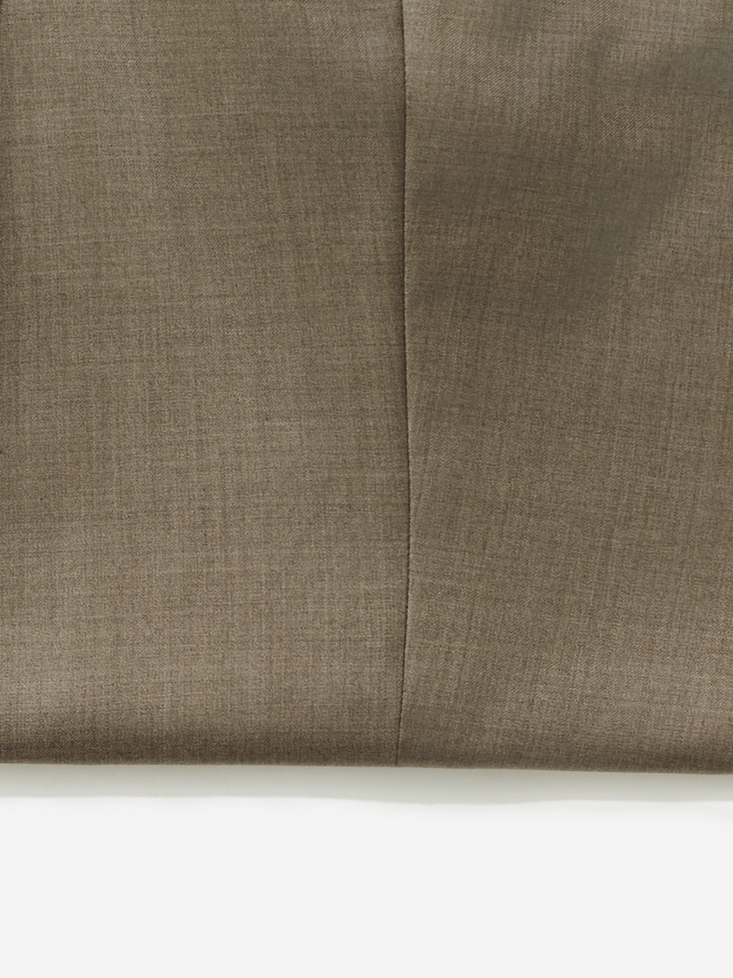 Taupe S130 Wool Suit - Grand Le Mar