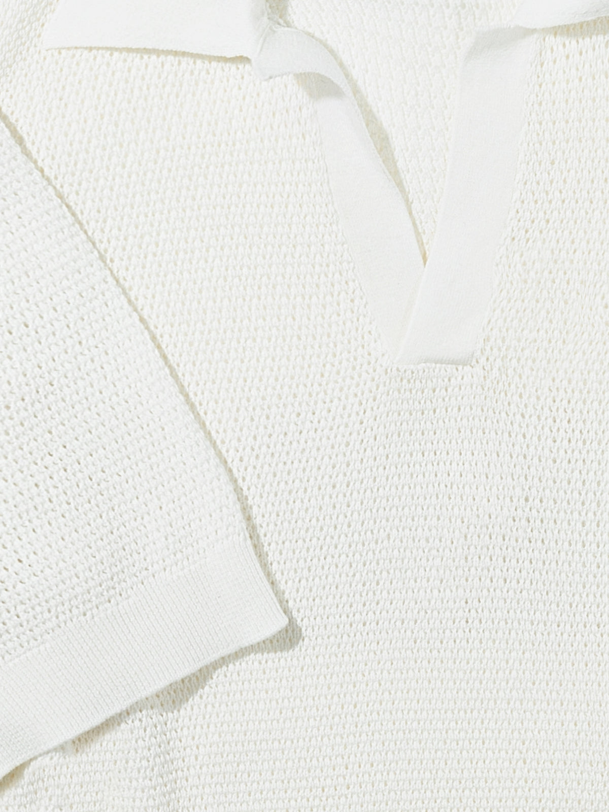 White Knit Jersey - Grand Le Mar