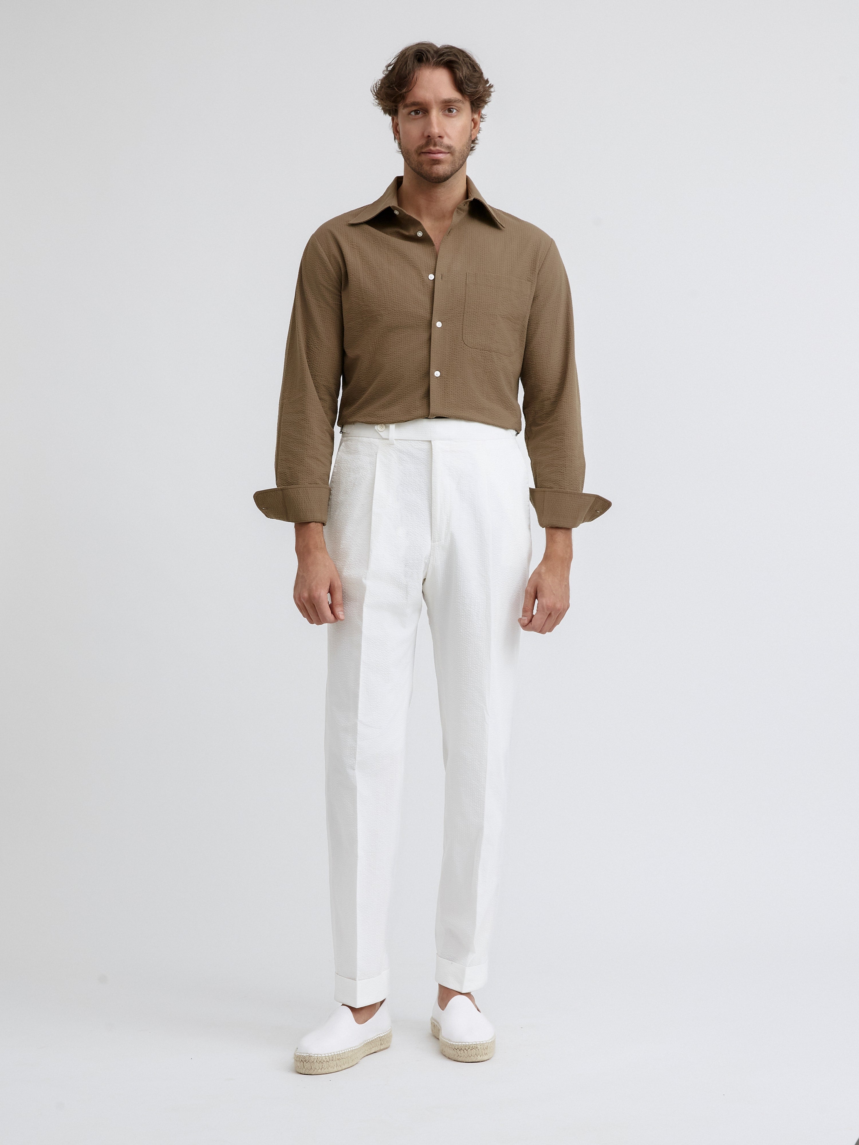 Trousers | High-Waisted Tailoring | Grand Le Mar