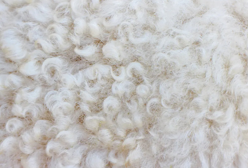 White wool