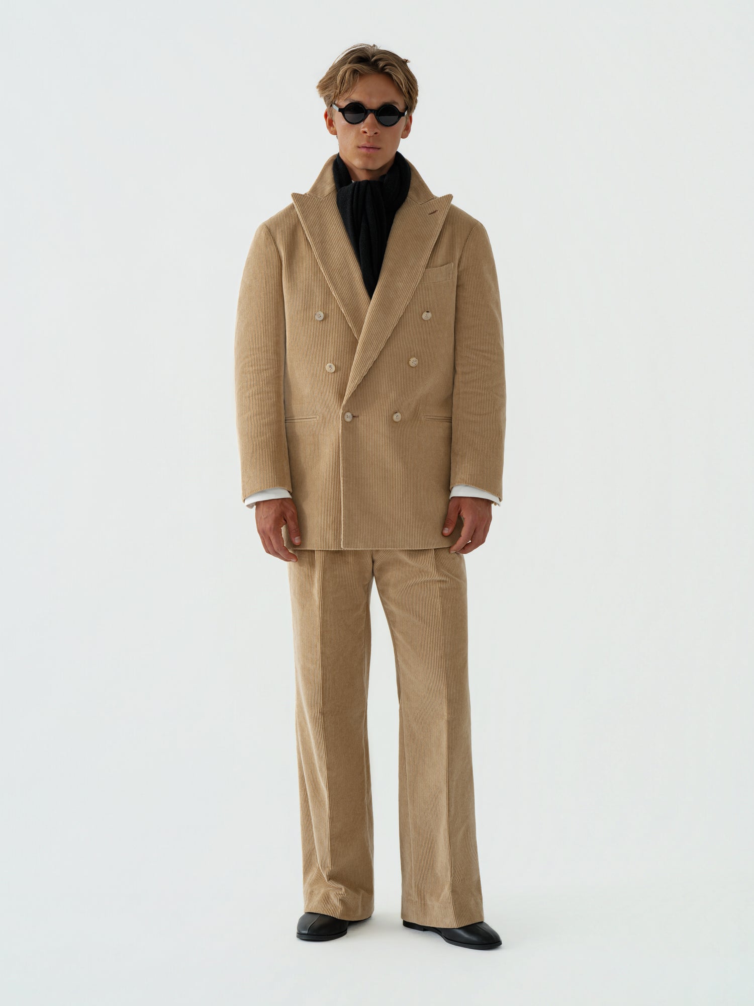 Fawn Cotton Corduroy Suit (Casual Fit)