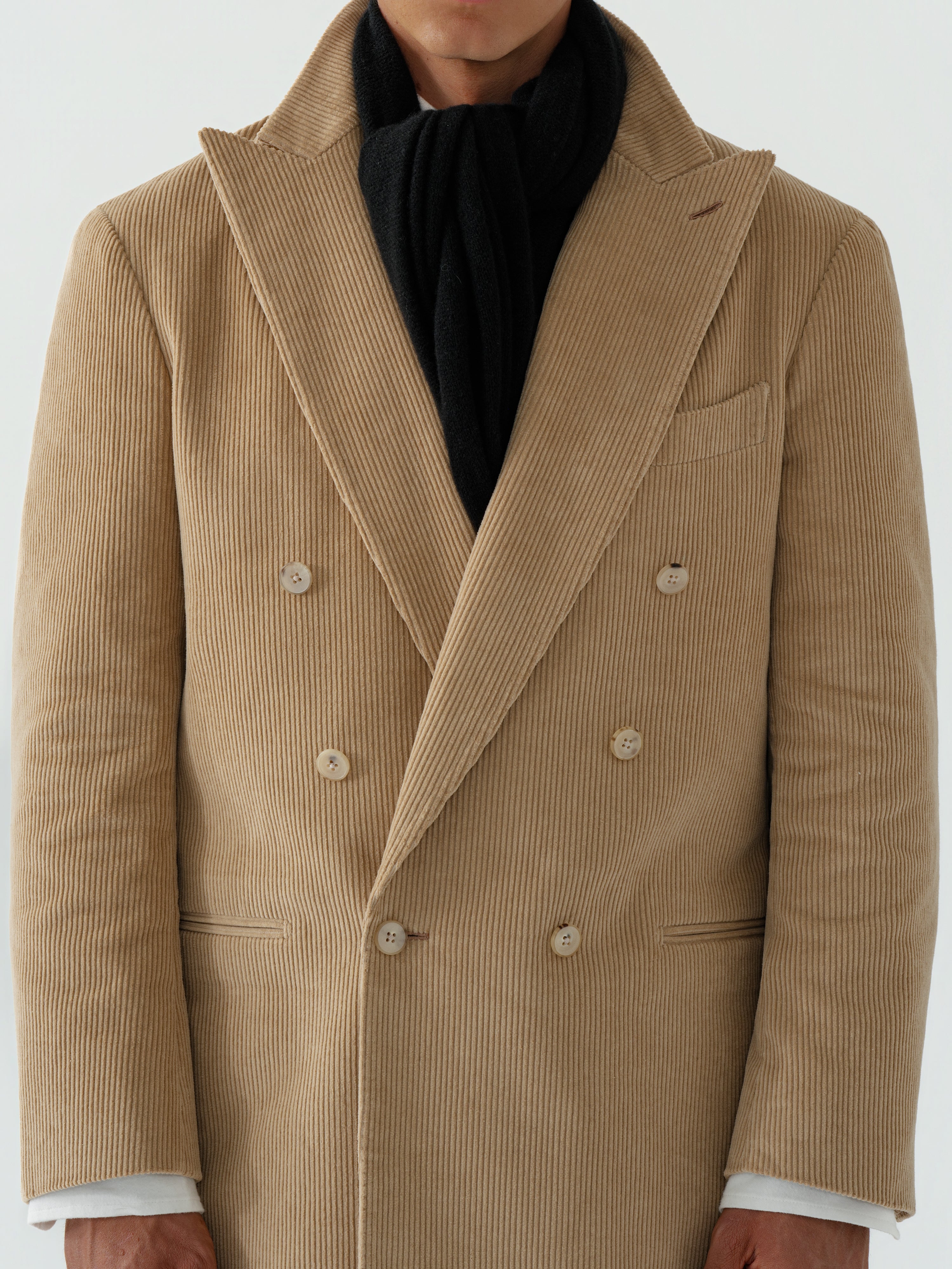 Fawn Cotton Corduroy Suit (Casual Fit)