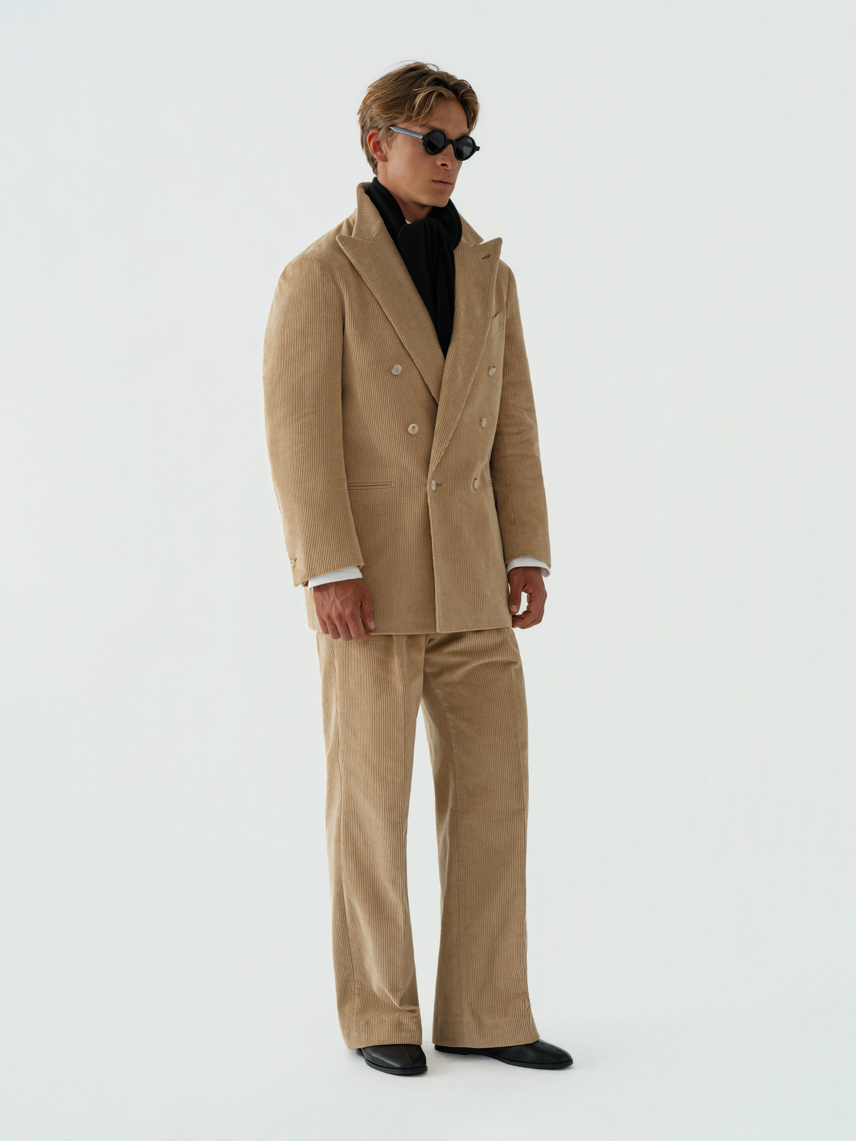 Fawn Cotton Corduroy Suit (Casual Fit)