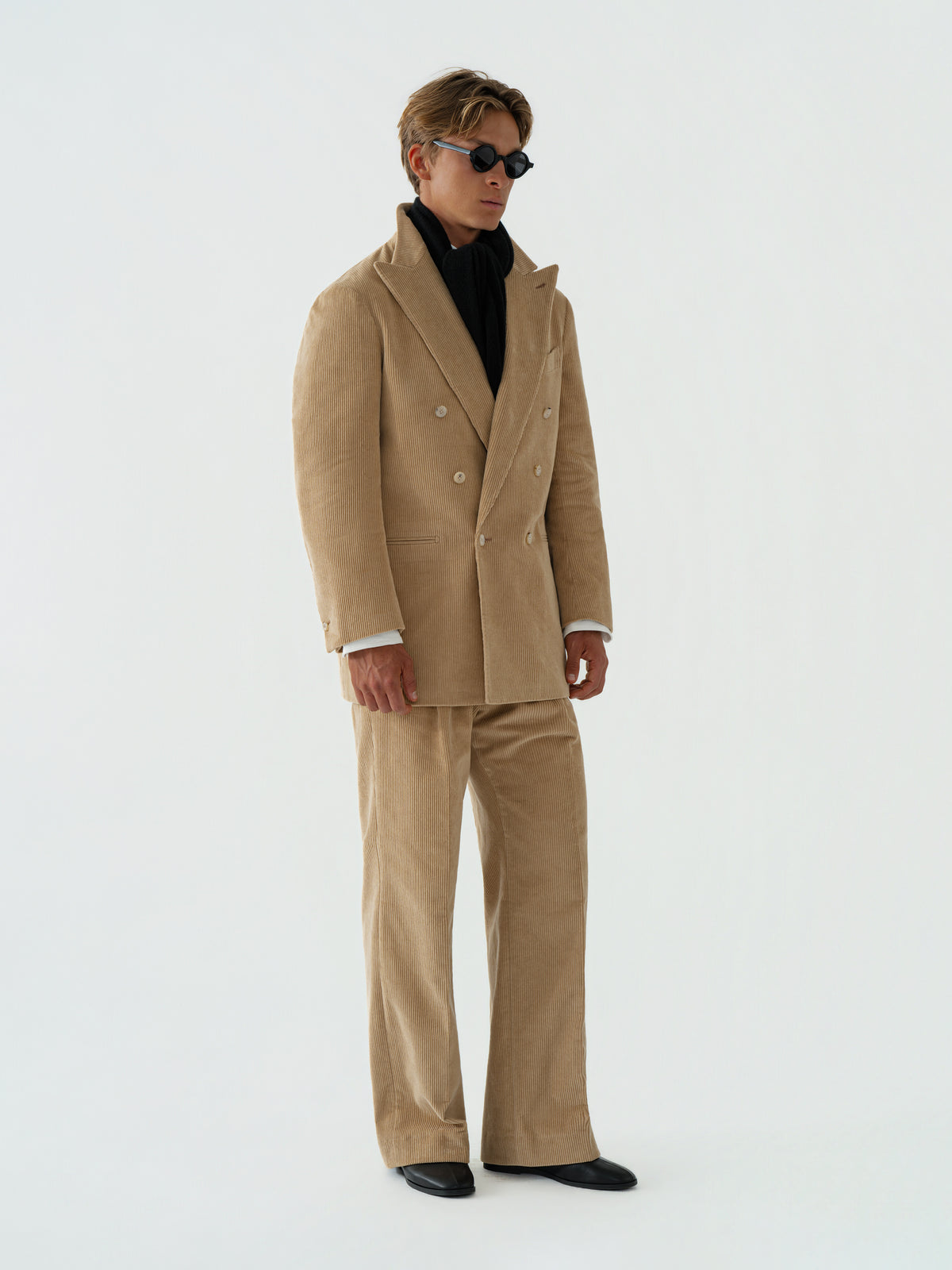 Fawn Cotton Corduroy Suit (Casual Fit)