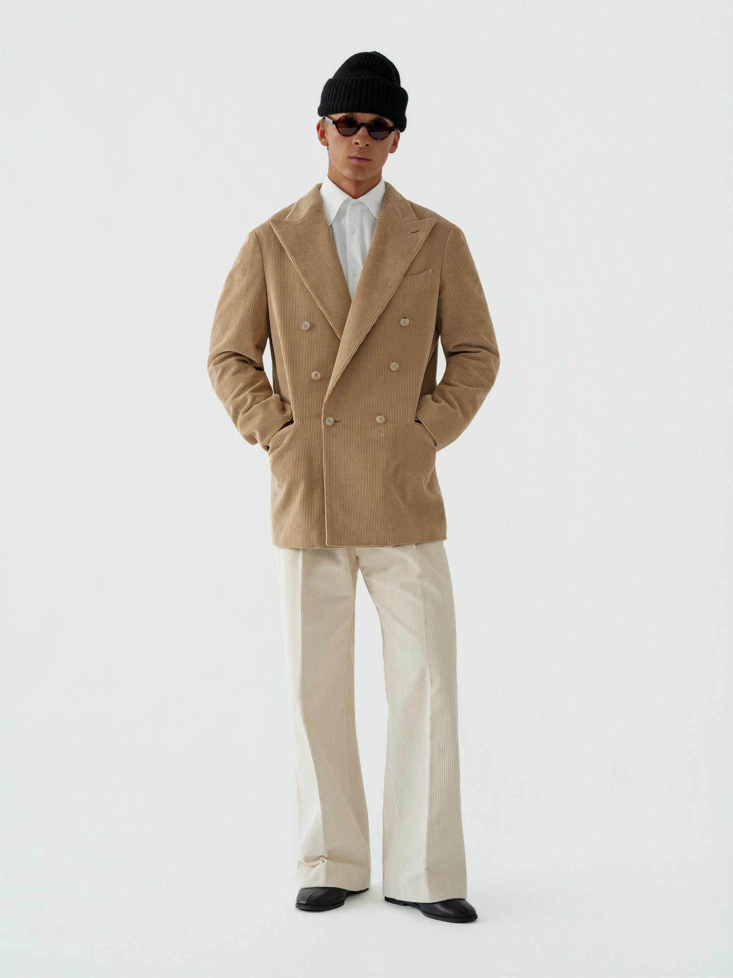 Fawn Cotton Corduroy Jacket (Casual Fit)
