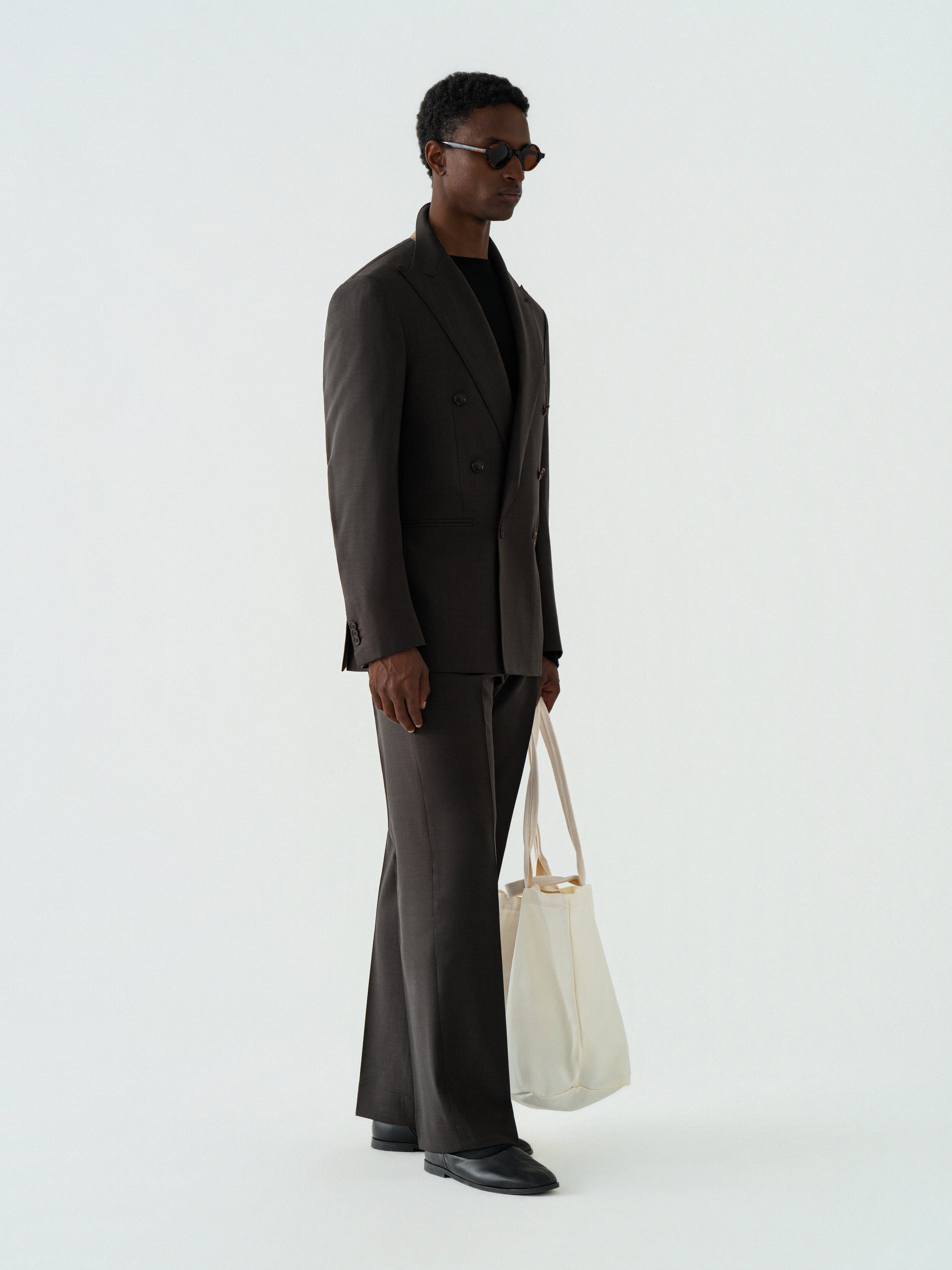 Brown Wool Suit (DB)