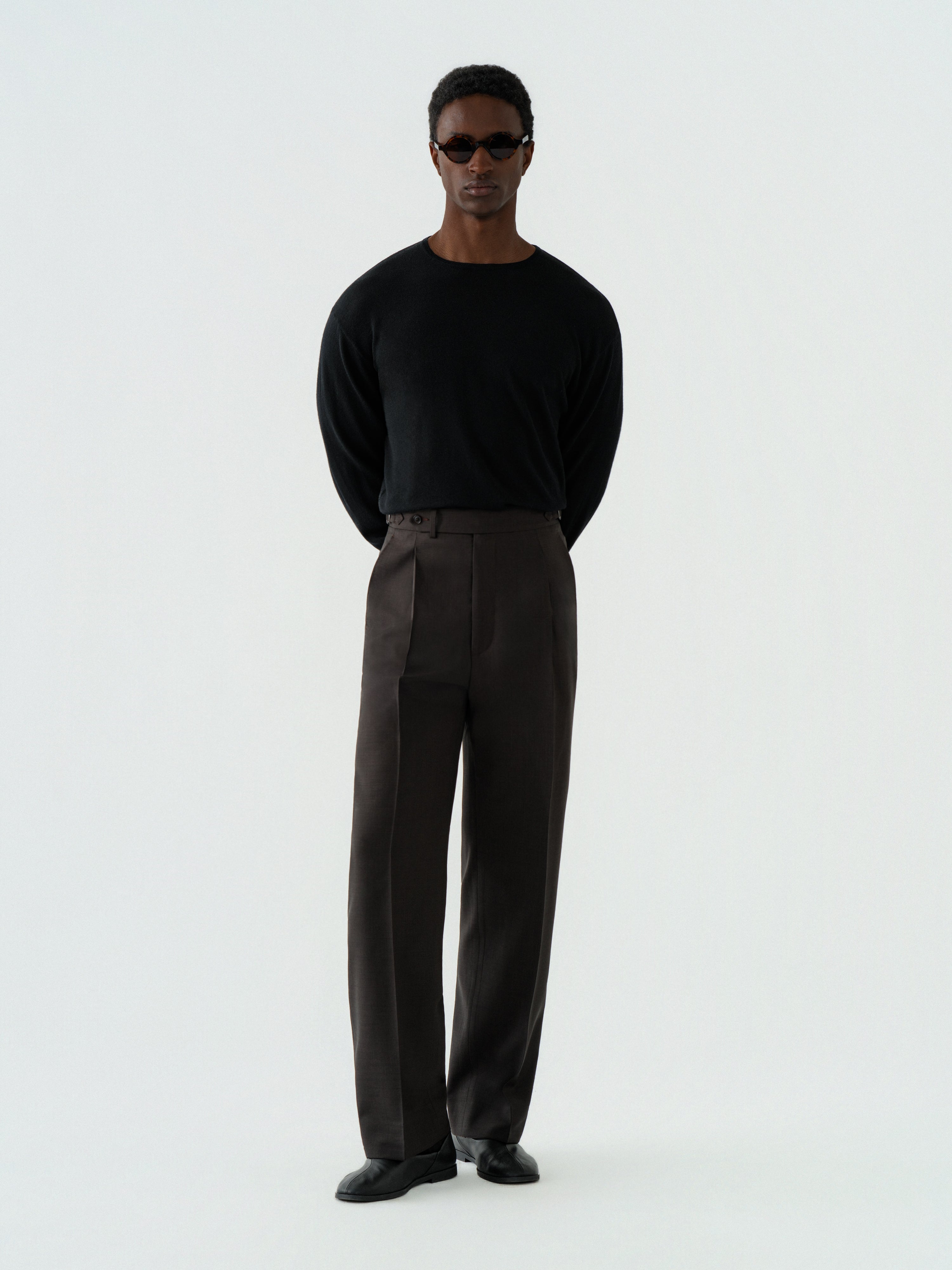 Brown Wool Suit (DB)