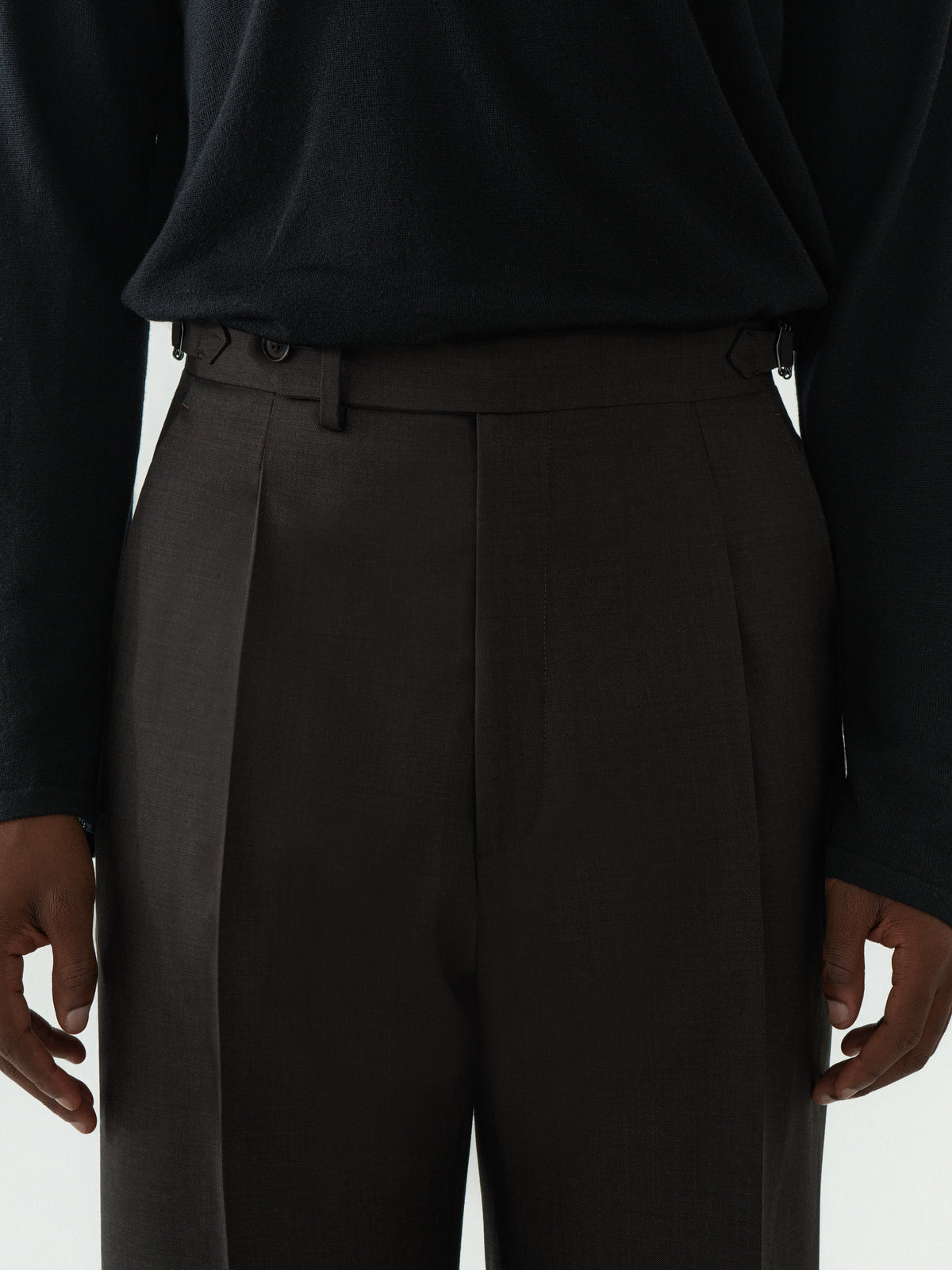 Brown Wool Suit (DB)