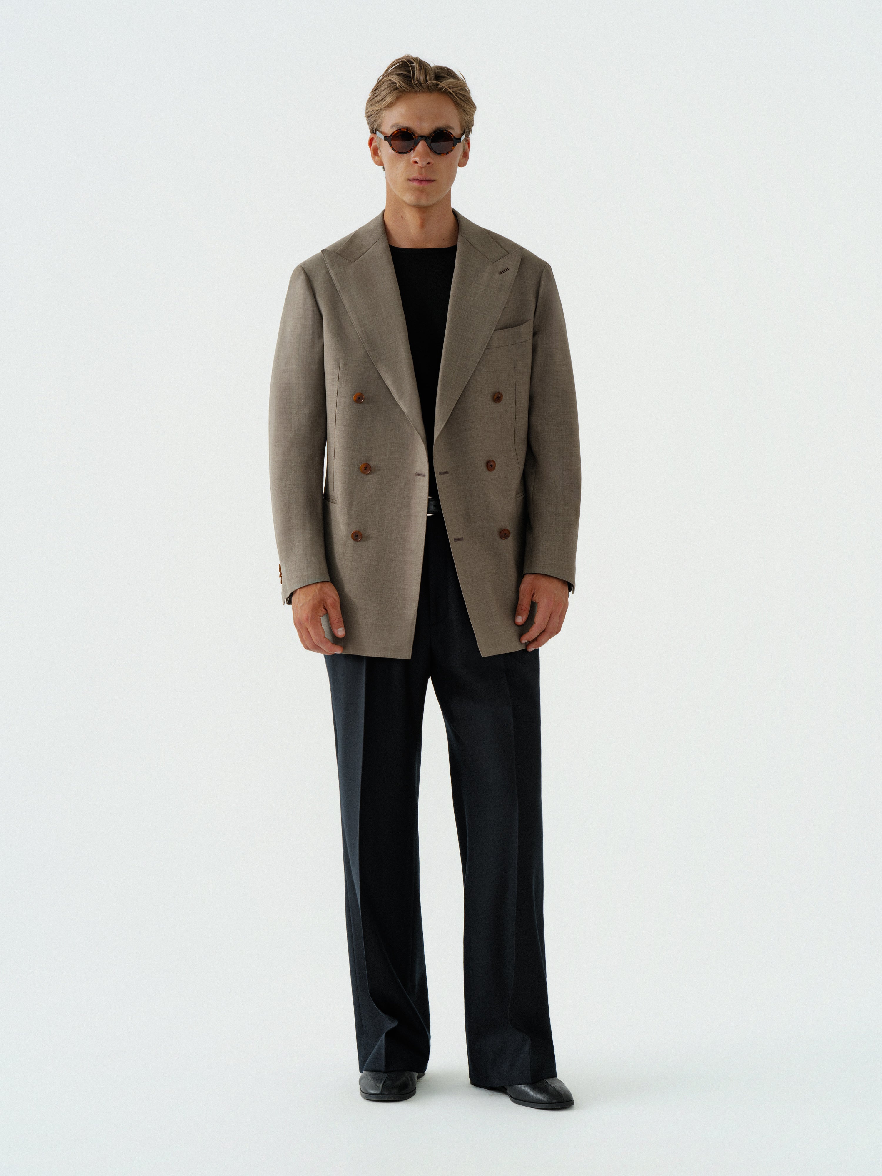 Taupe Wool Jacket