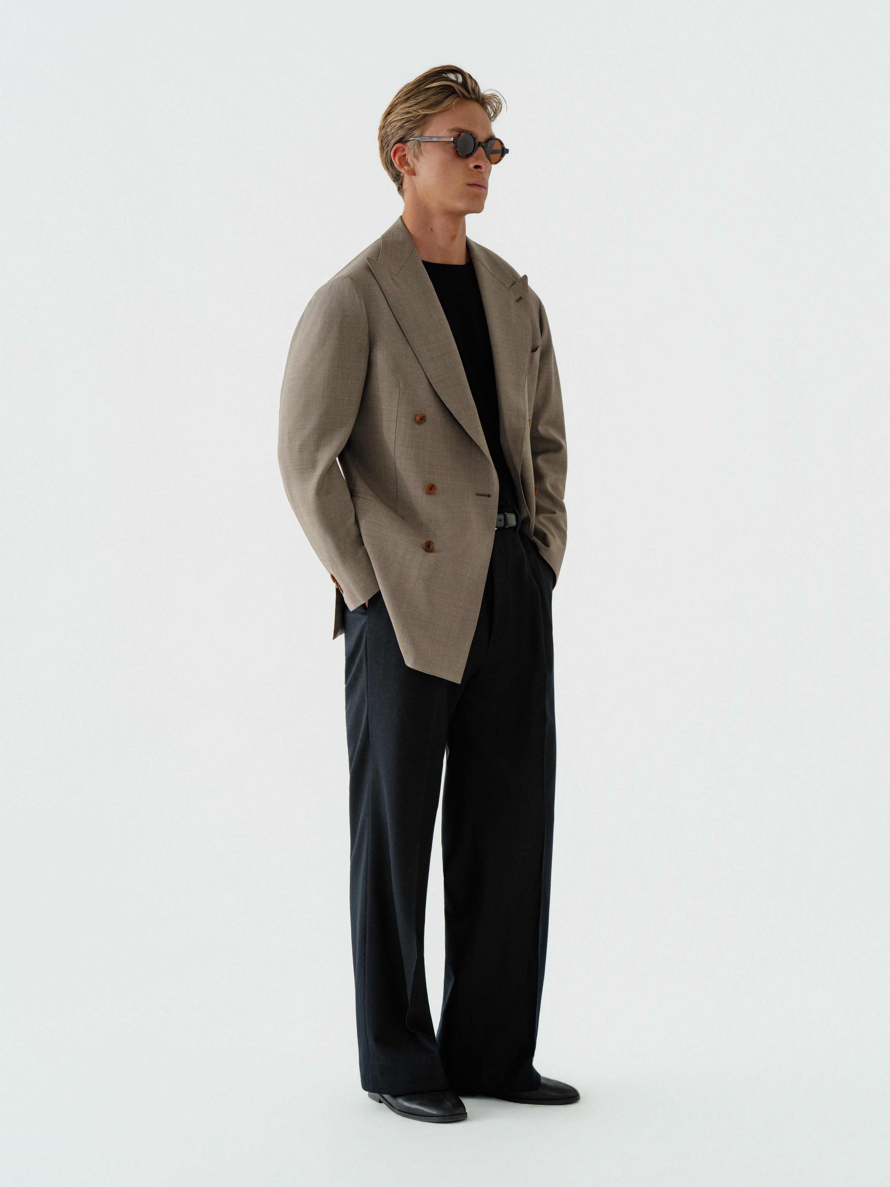 Taupe Wool Jacket