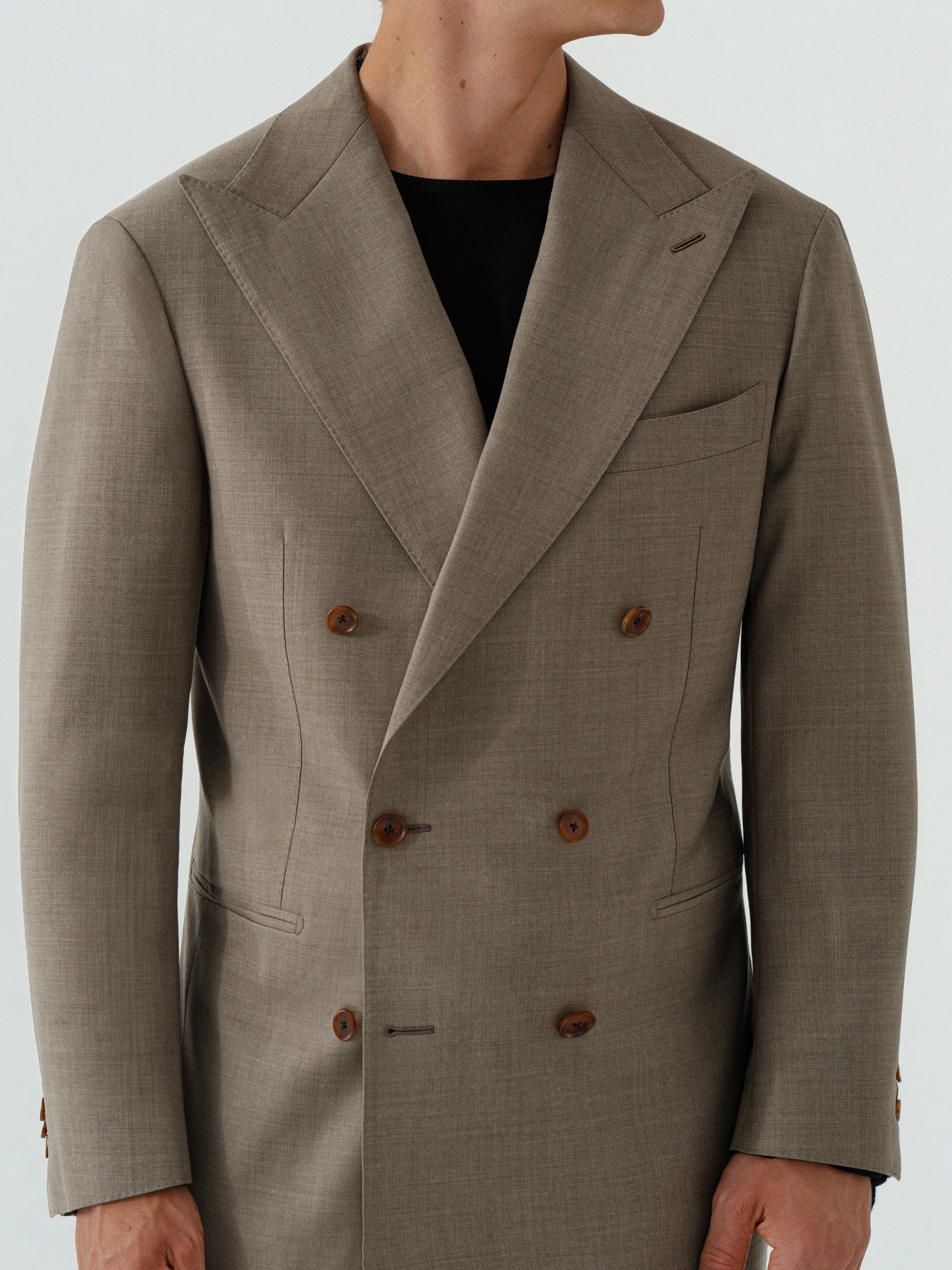 Taupe Wool Jacket