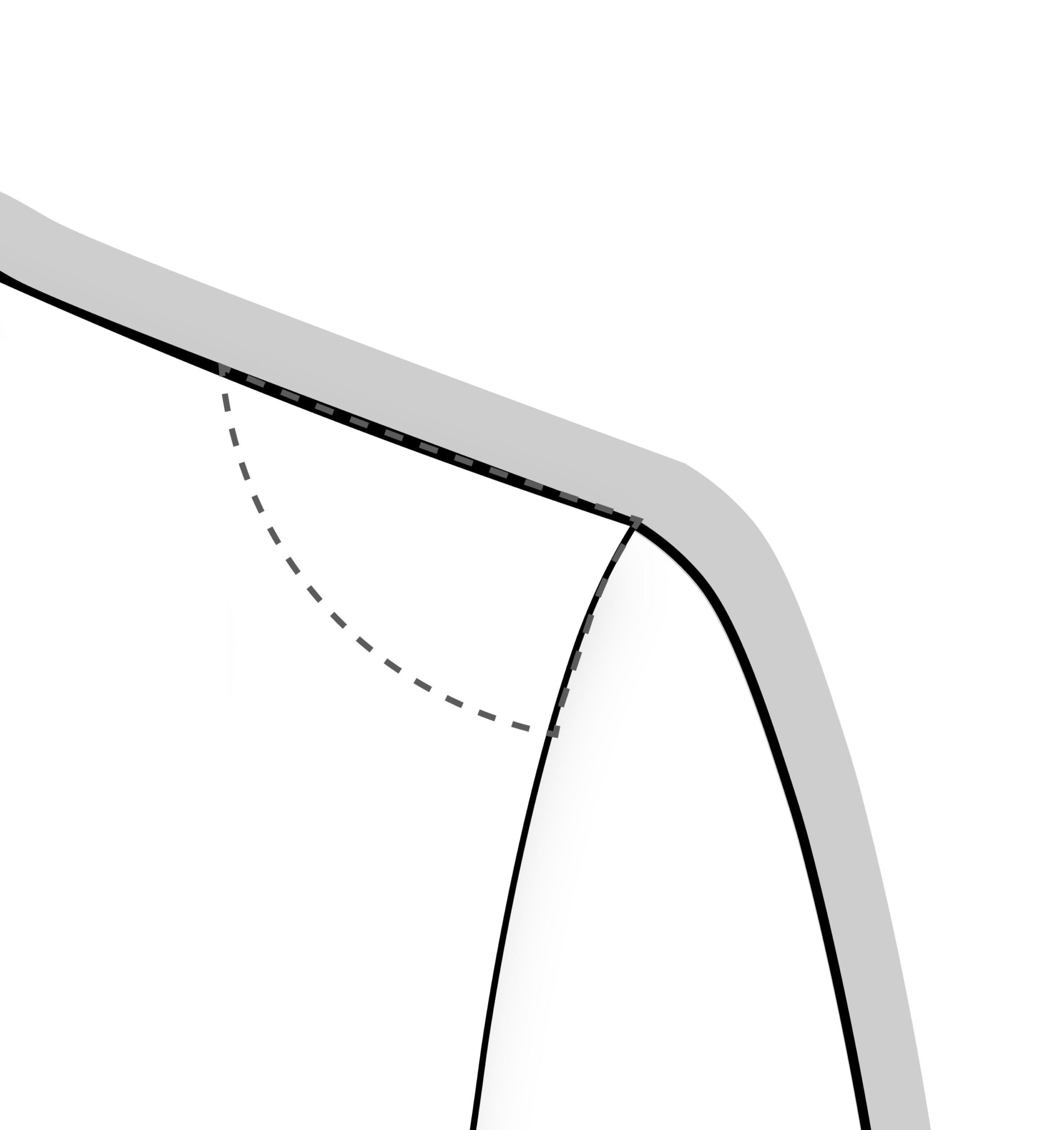 Natural Shoulder - Unconstructed (0 mm)