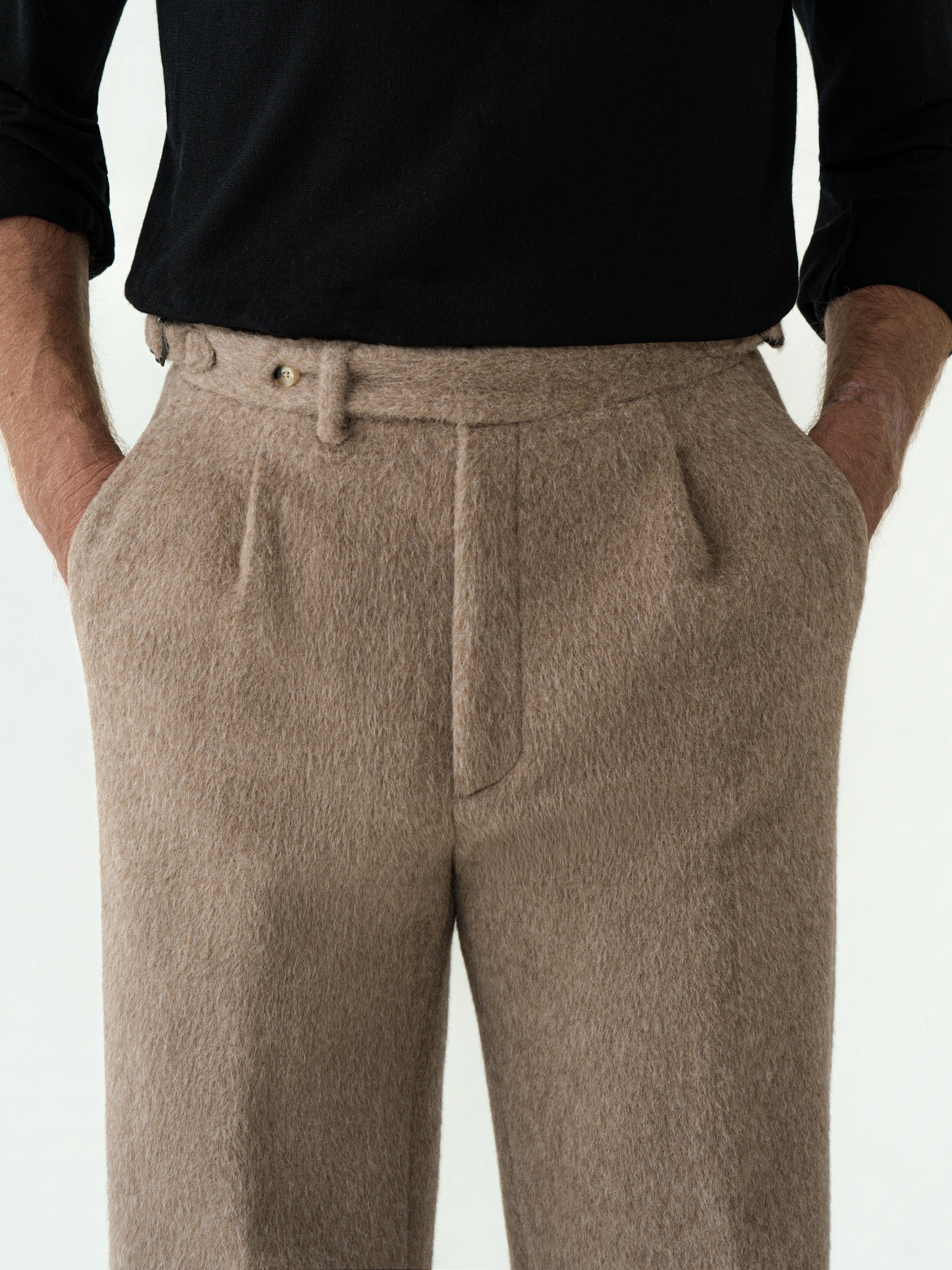 Taupe Alpaca Suit (Casual Fit)