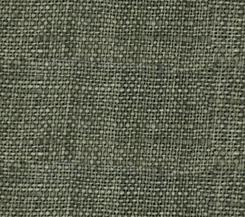 Khaki Green Italian Linen - Grand Le Mar