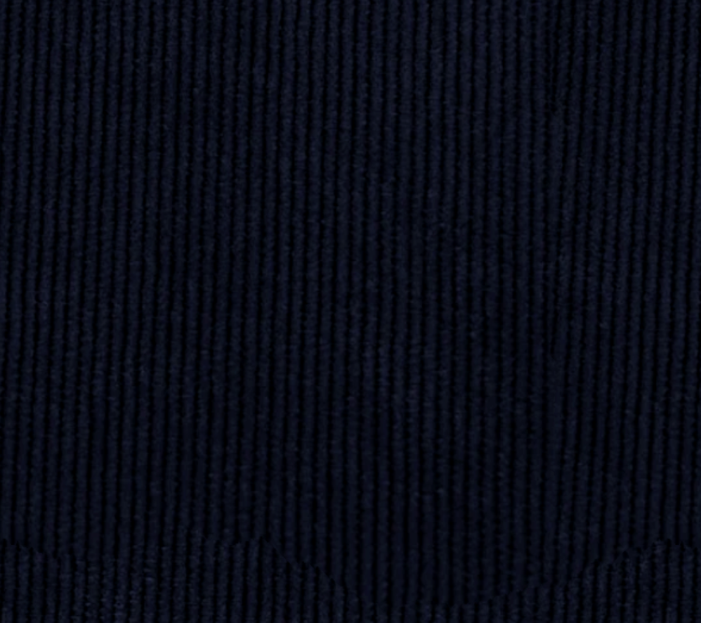 Navy Corduroy Cotton - Grand Le Mar