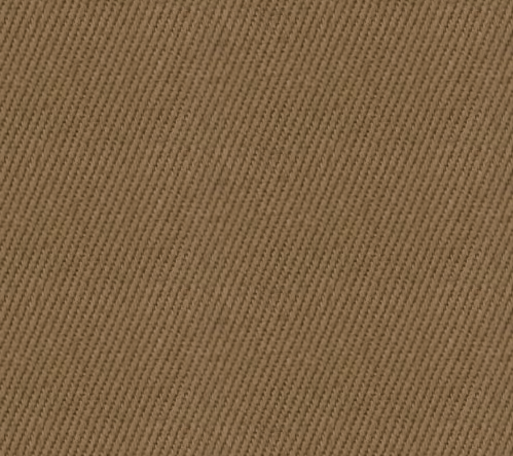 Mid Brown Twill Cotton - Grand Le Mar