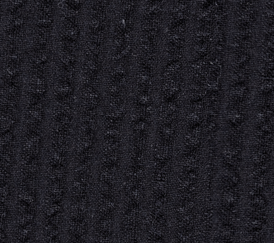 Black Seersucker Cotton