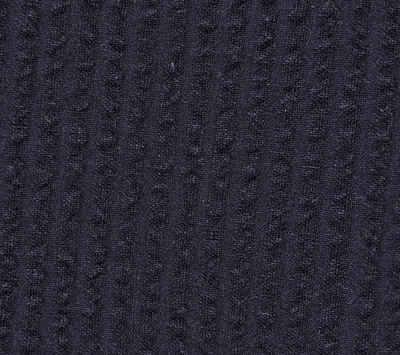 Navy Seersucker Cotton