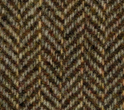 Brown Tweed Herringbone