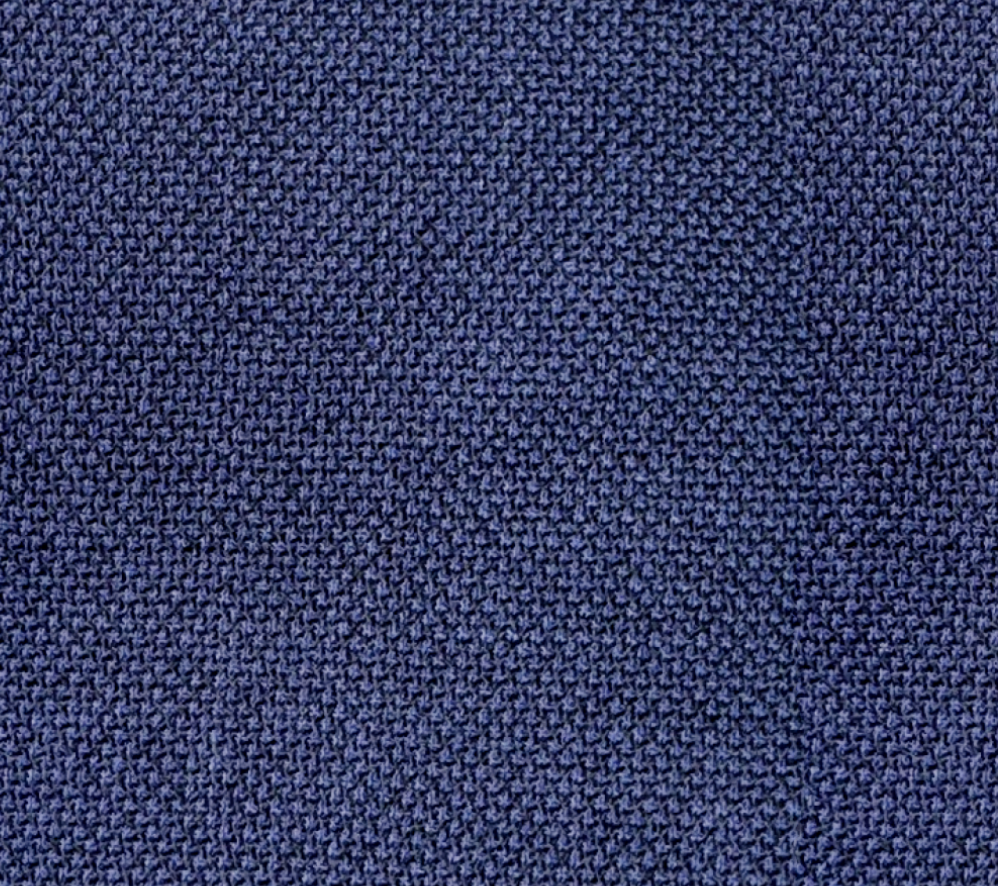 Mid Navy Birdseye S130 Wool - Grand Le Mar