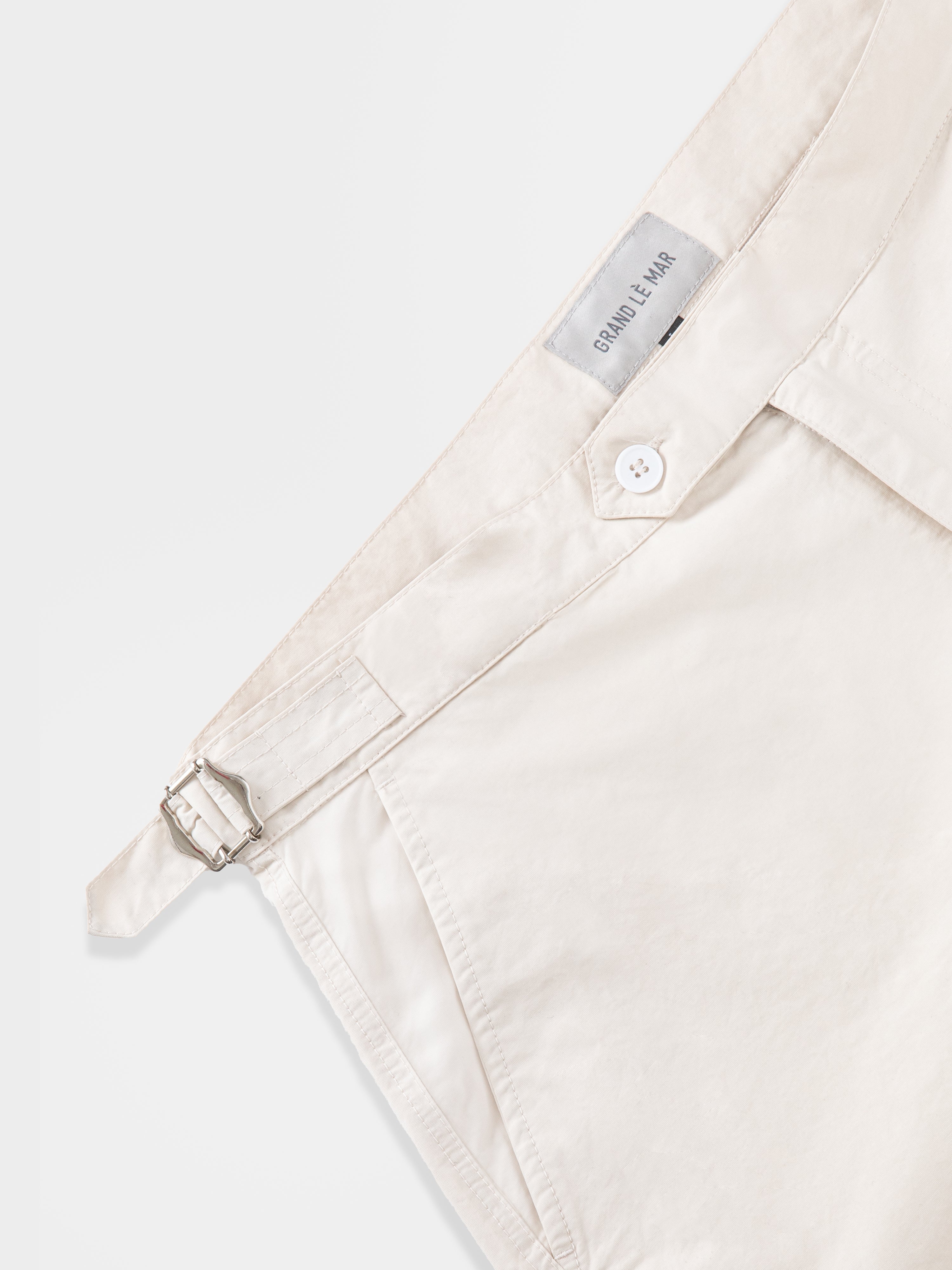 Cream Swim Shorts