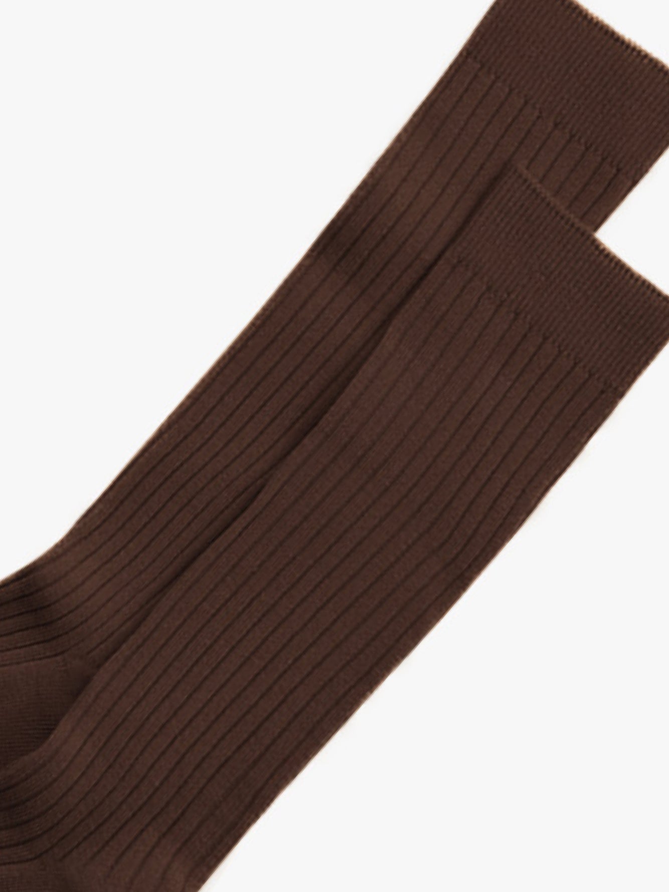 Brown Ribbed Socks (3-pack) - Grand Le Mar